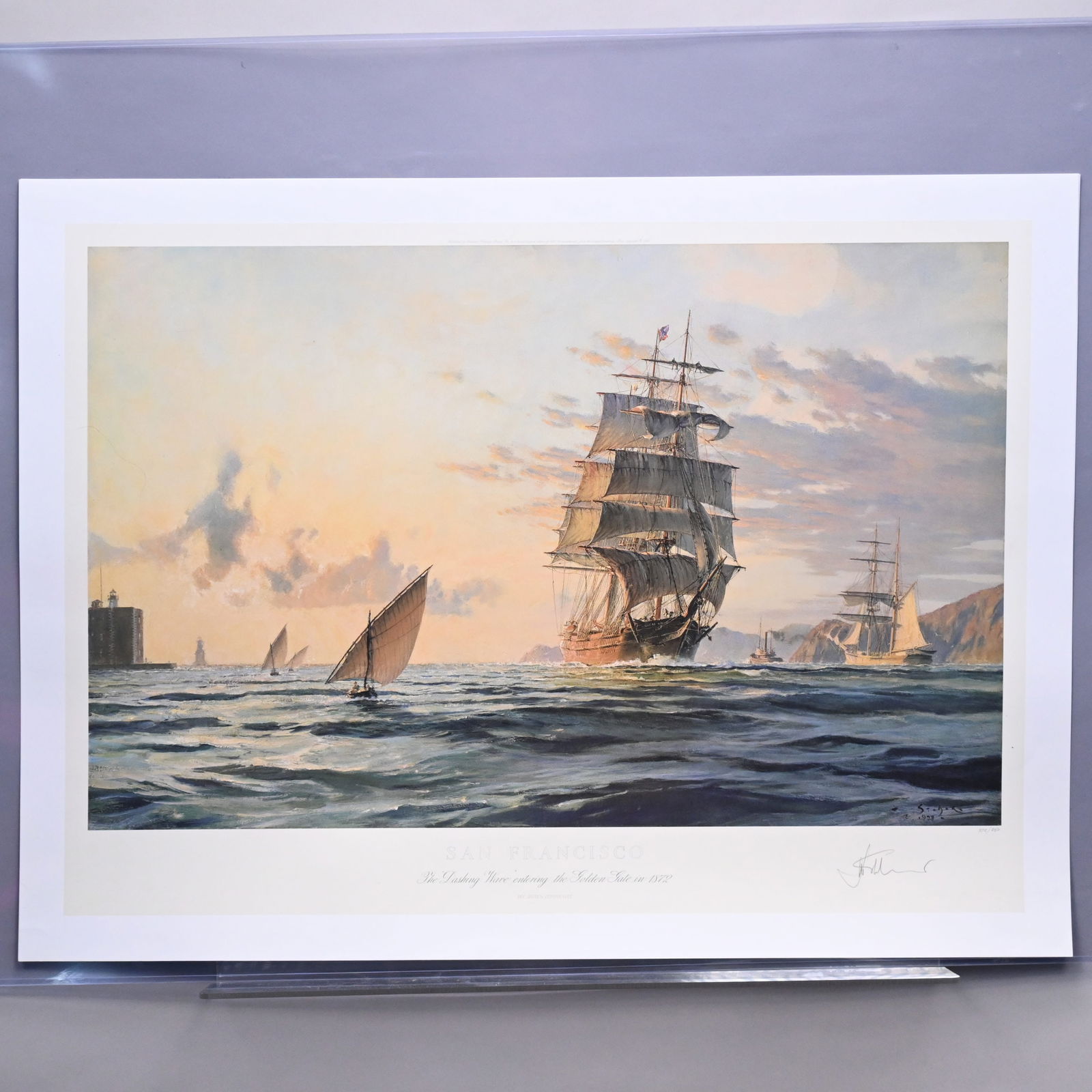 Two Large-Folio John Stobart Prints (1 of 7)