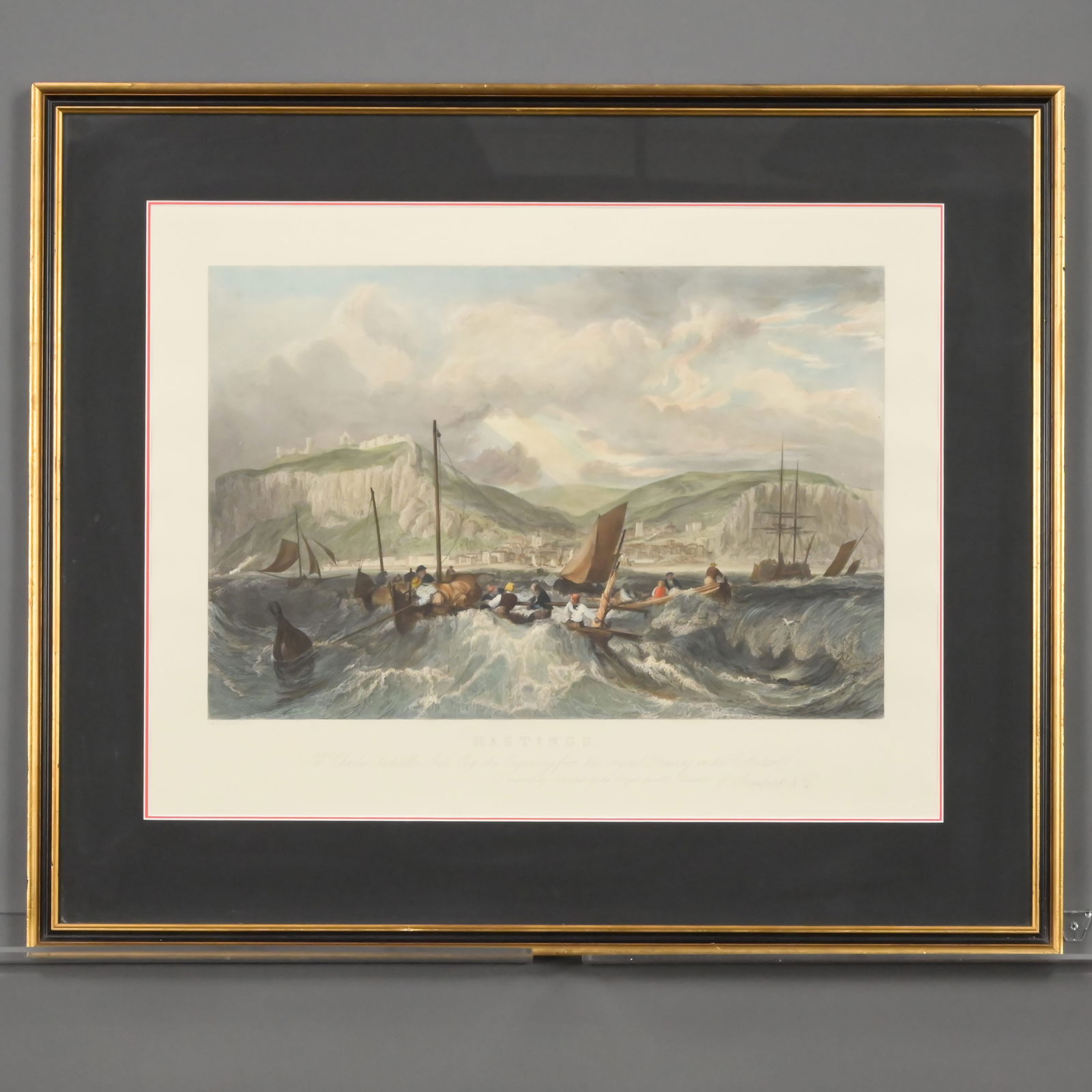 After J. M. W. Turner - "Hastings" (1 of 5)