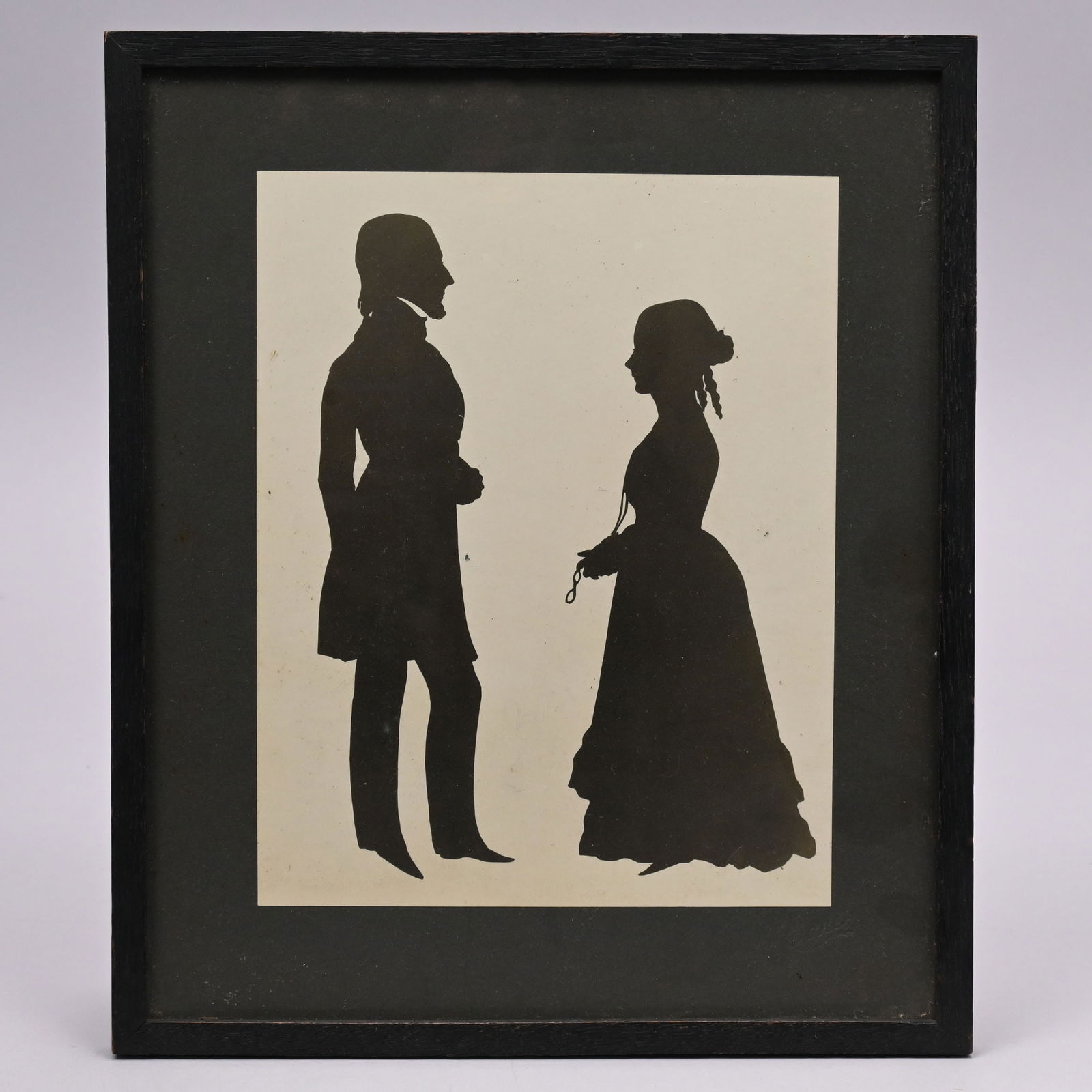 Auguste Edouarte - Three American Silhouettes - 15