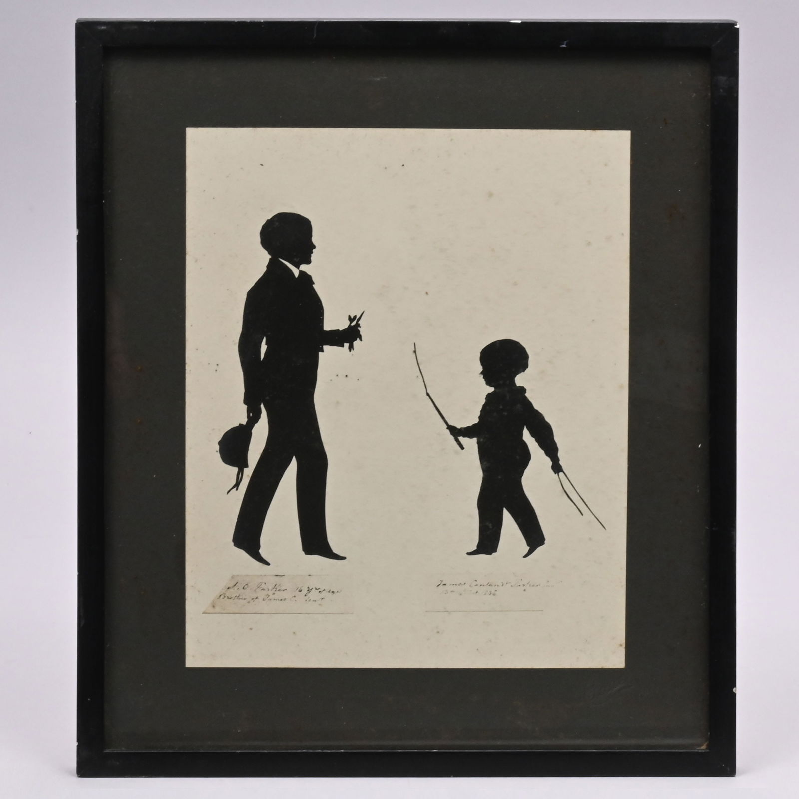 Auguste Edouarte - Three American Silhouettes - 2