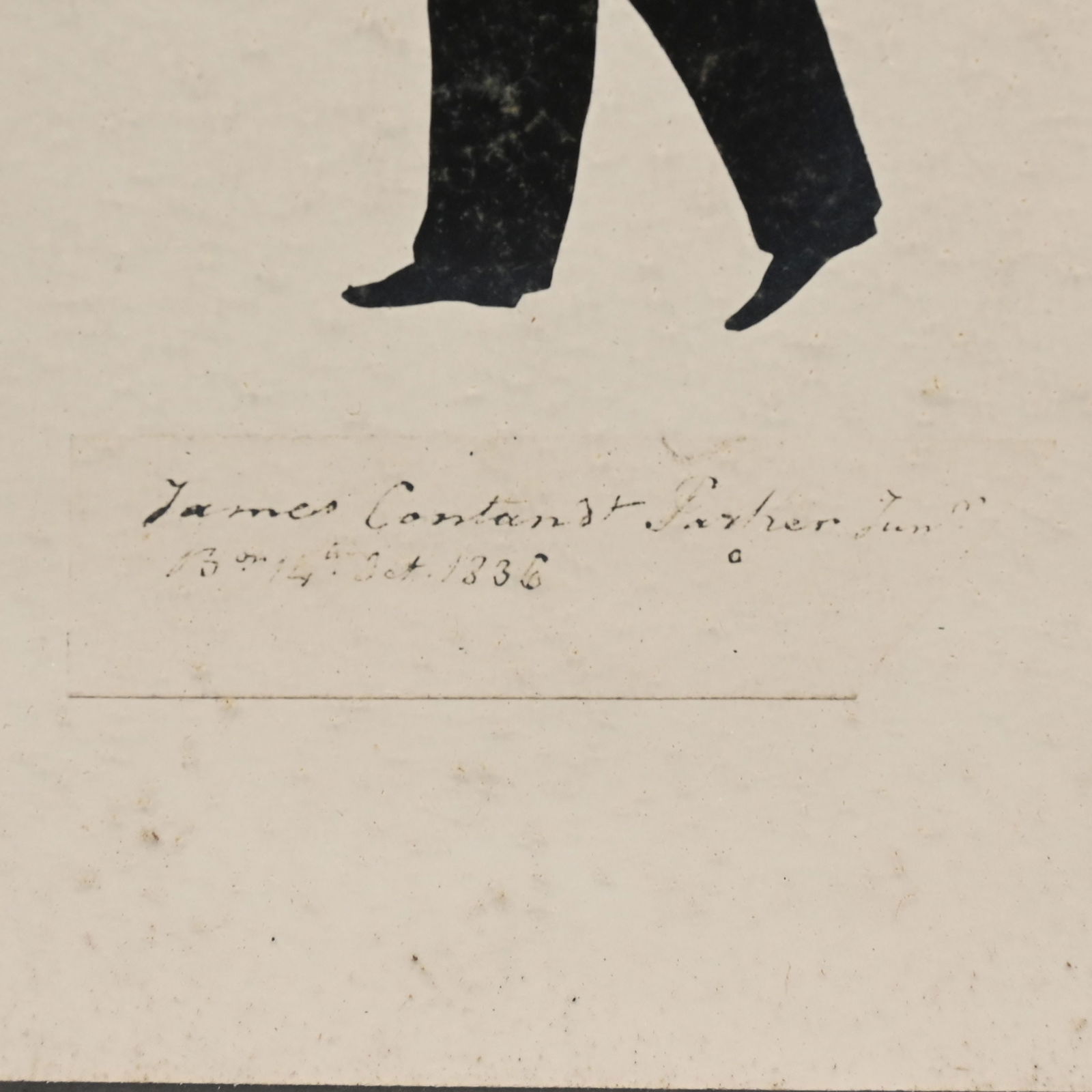 Auguste Edouarte - Three American Silhouettes - 4