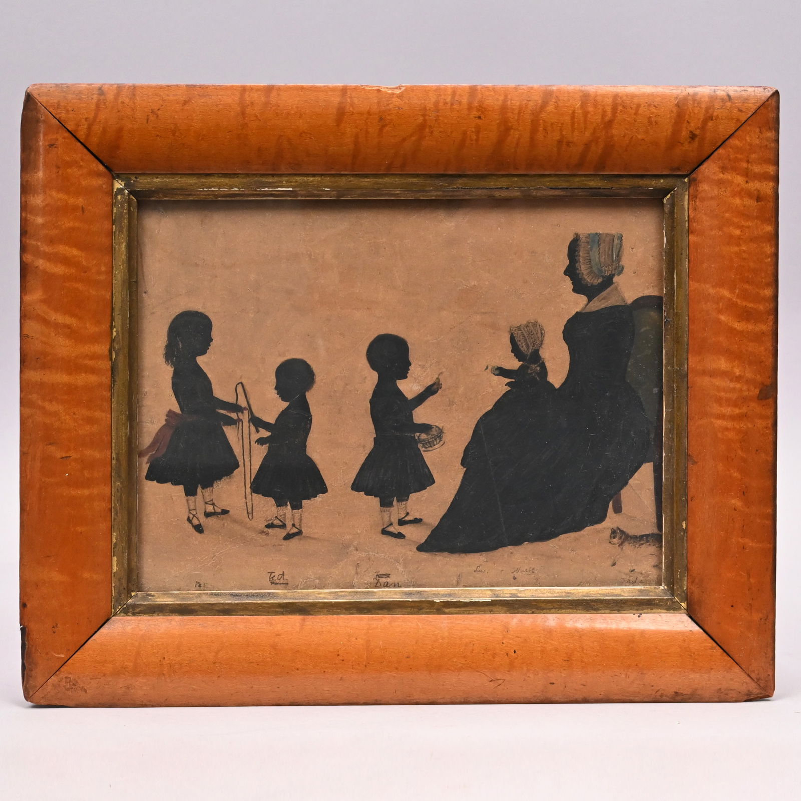 Two Silhouette Groups - 6