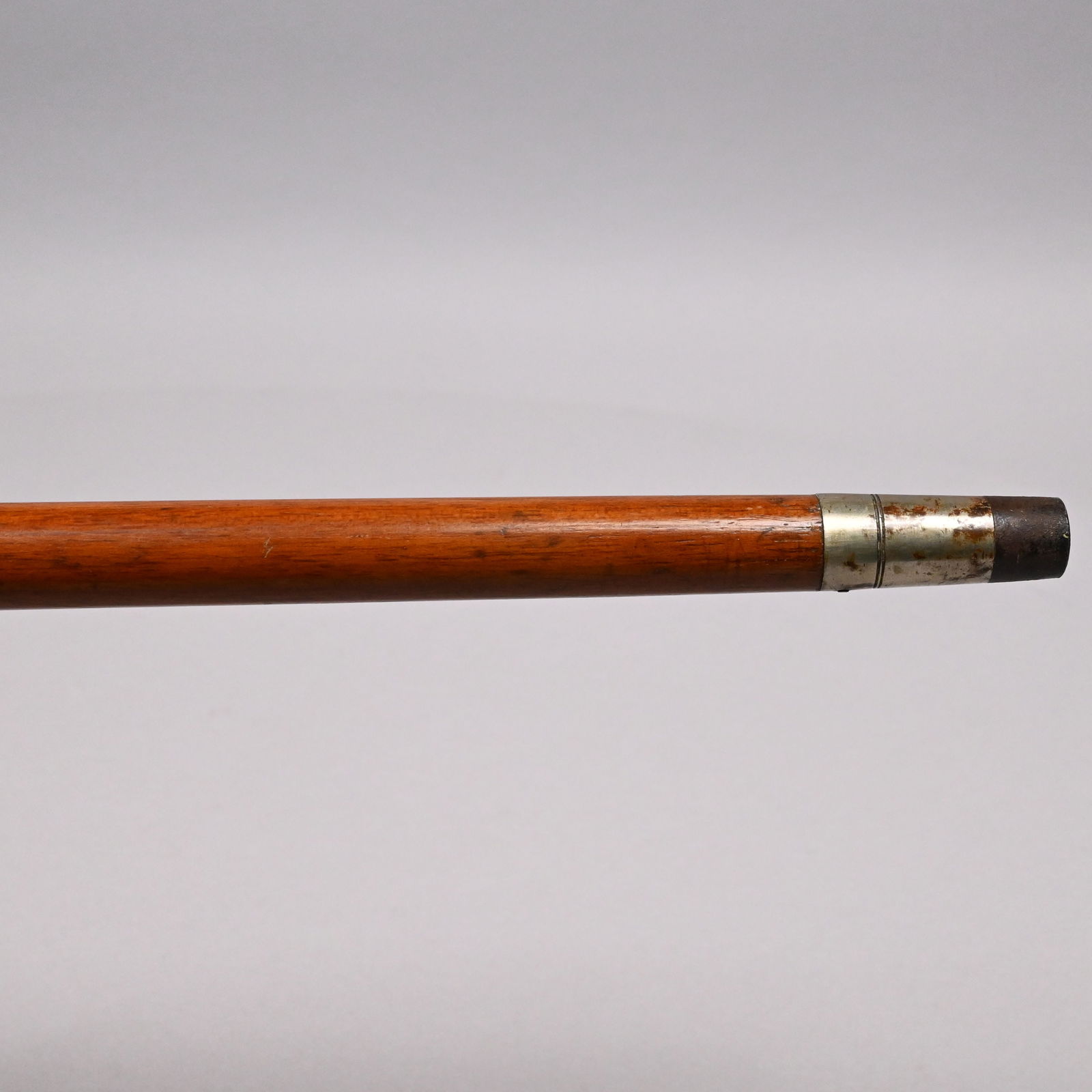 Morton D. Bogue's Silver& Walnut Presentation Cane - 4