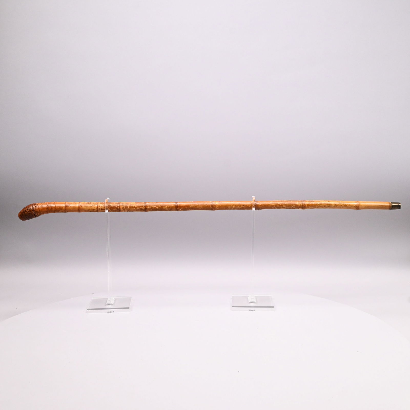 Bamboo Pony and Horse Measuring Walking Stick (1 of 8)