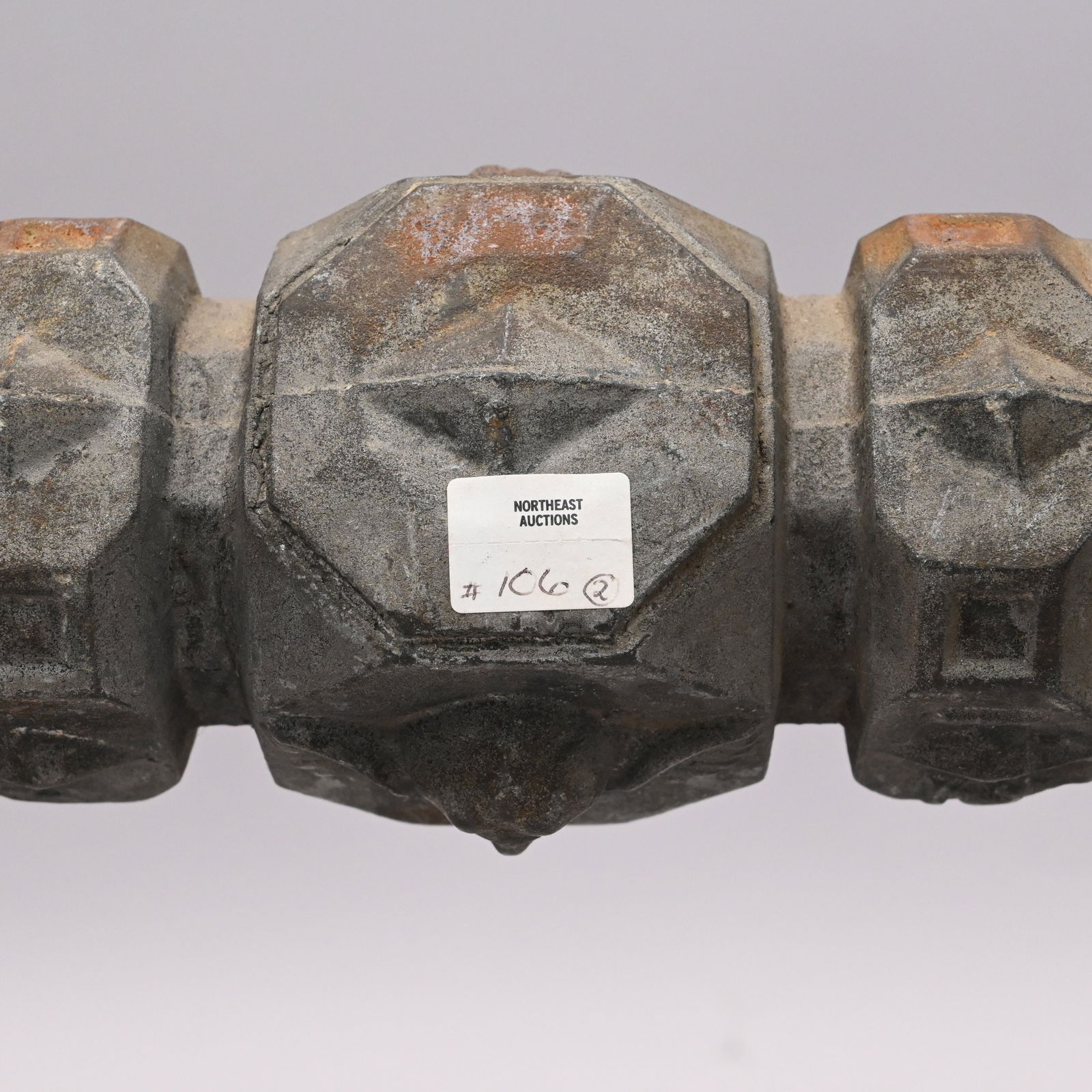 Pair of Cast Zinc Architectural Elements - 7