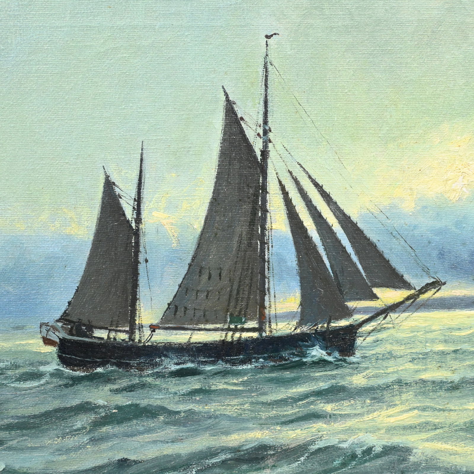 Lauritz Sorensen - Sailing at Sunset - 2