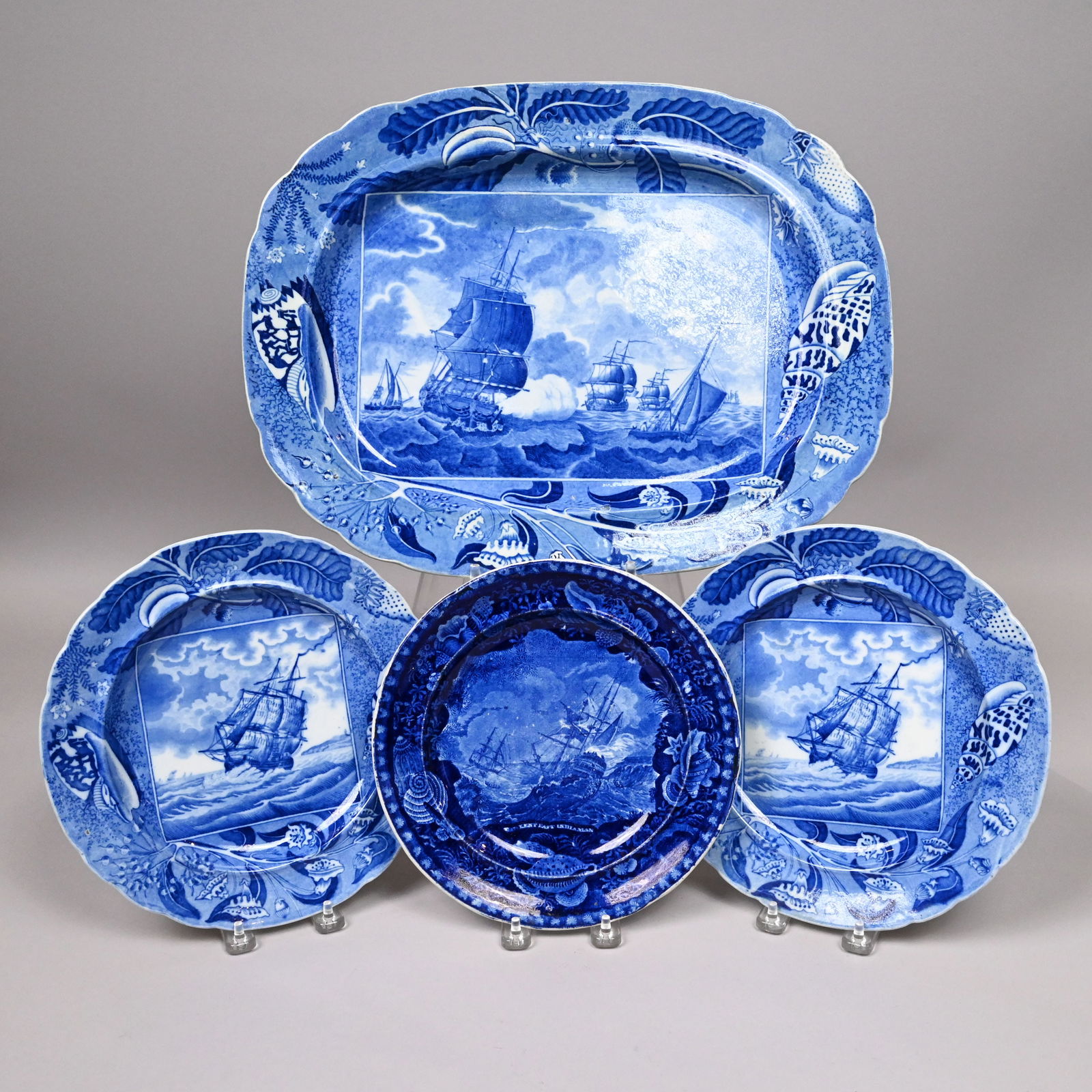 Four Staffordshire Wares of Maritime Interest (1 of 10)