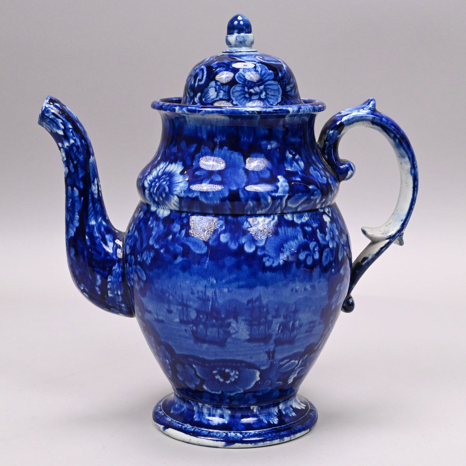 "Commodore MacDonnough's Victory" Coffeepot - 3