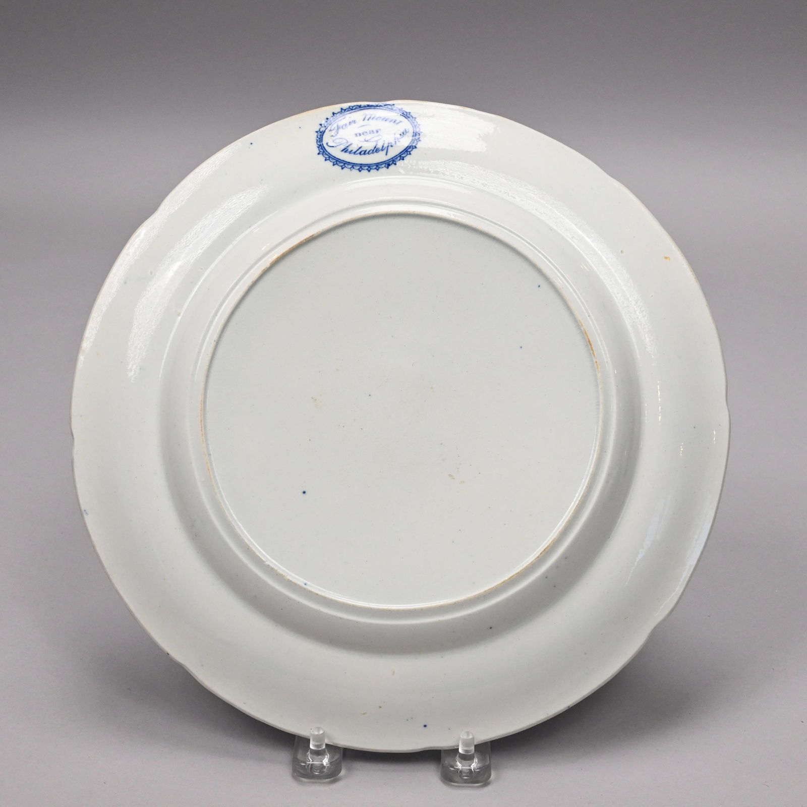 Spread Eagle Border Series, 4 Staffordshire Plates - 3