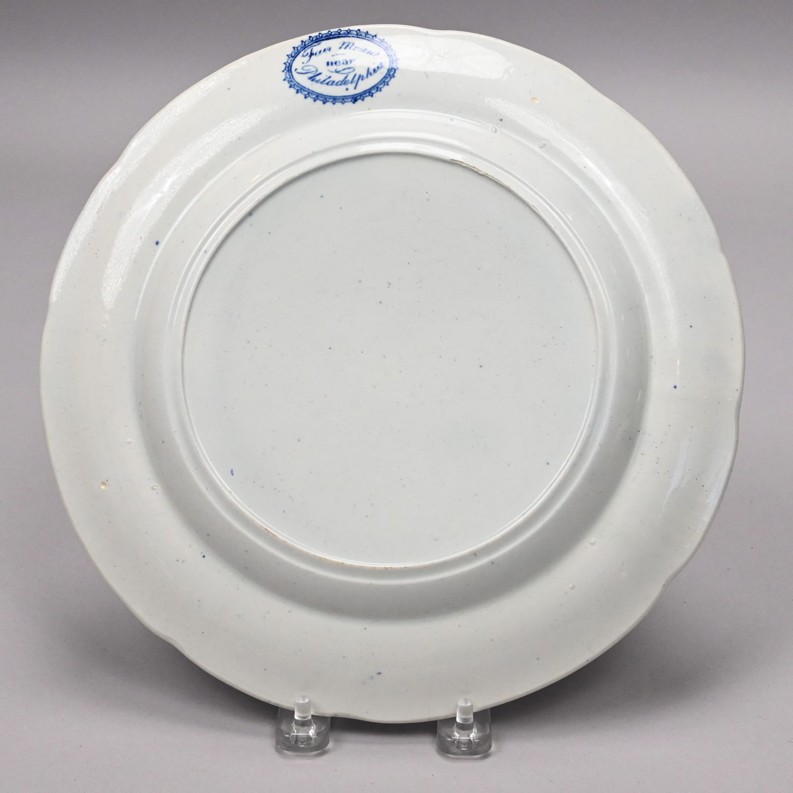 Spread Eagle Border Series, 4 Staffordshire Plates - 5