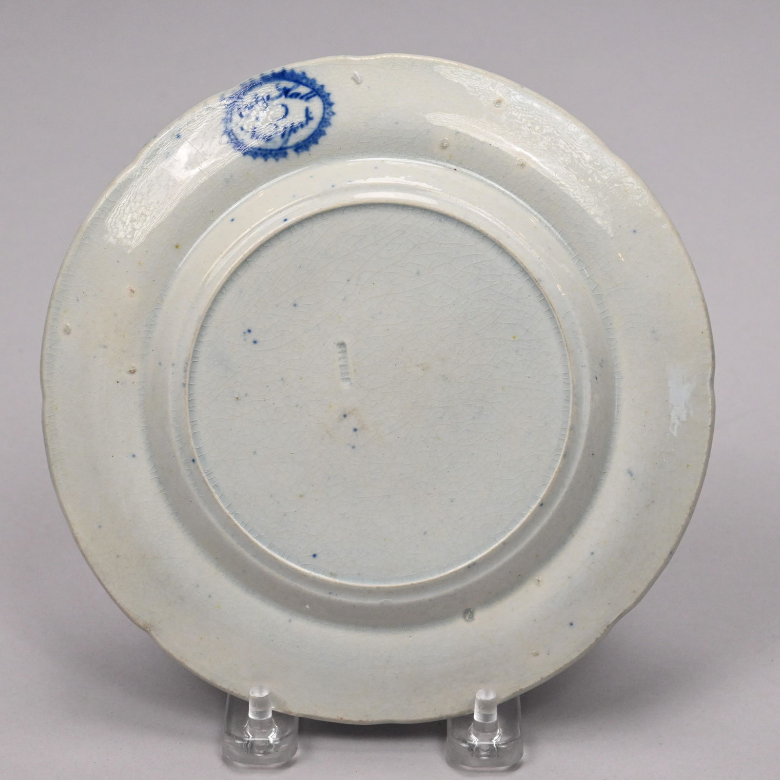 Spread Eagle Border Series, 4 Staffordshire Plates - 9