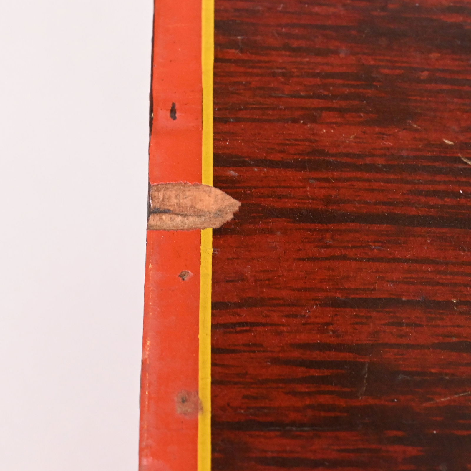 Two Paint-Decorated Wood Cricket Stools - 14