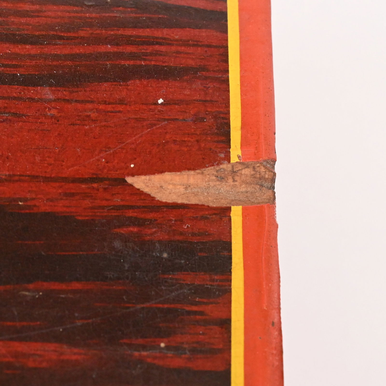 Two Paint-Decorated Wood Cricket Stools - 15