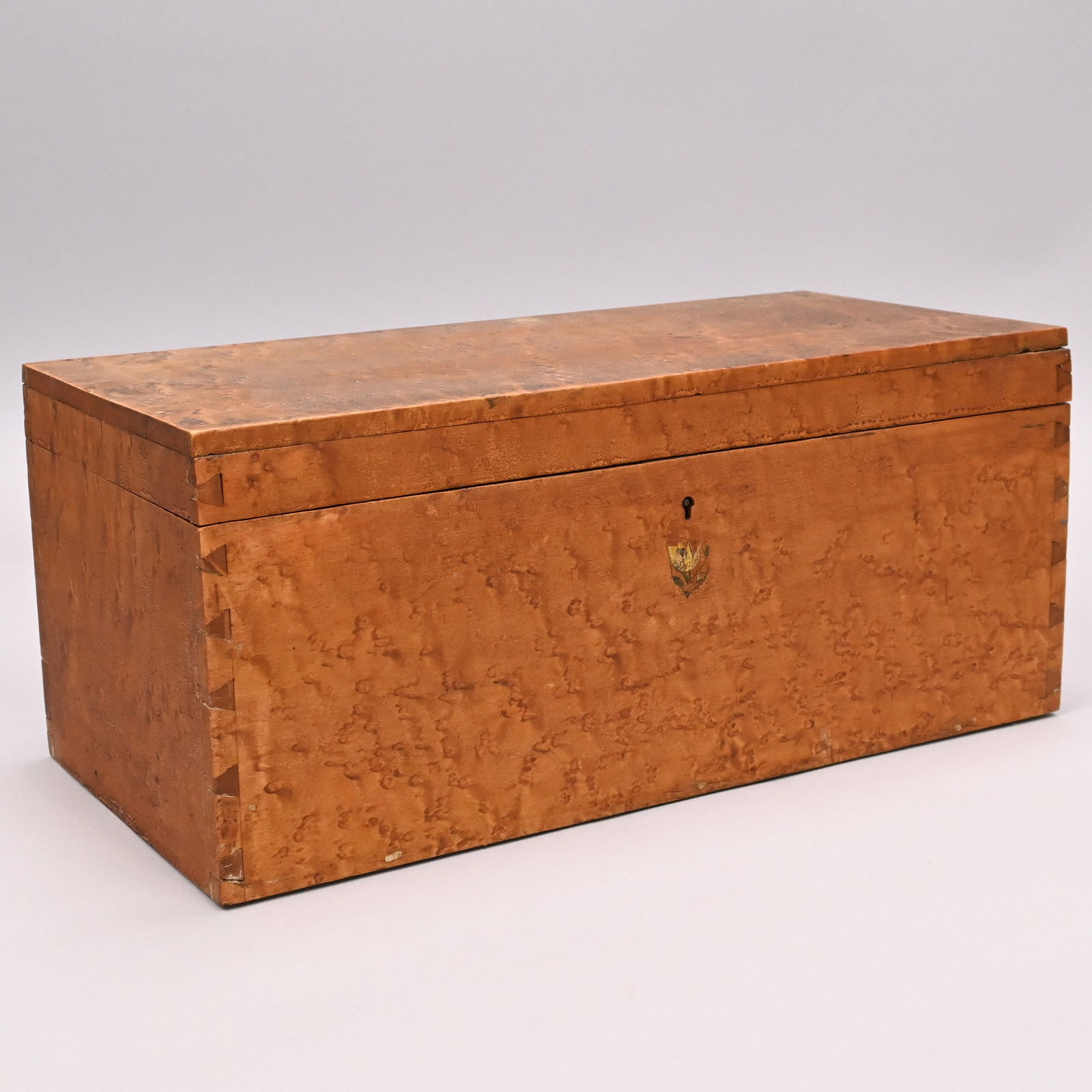 Two New England Maple Document Boxes, 19th Century - 2