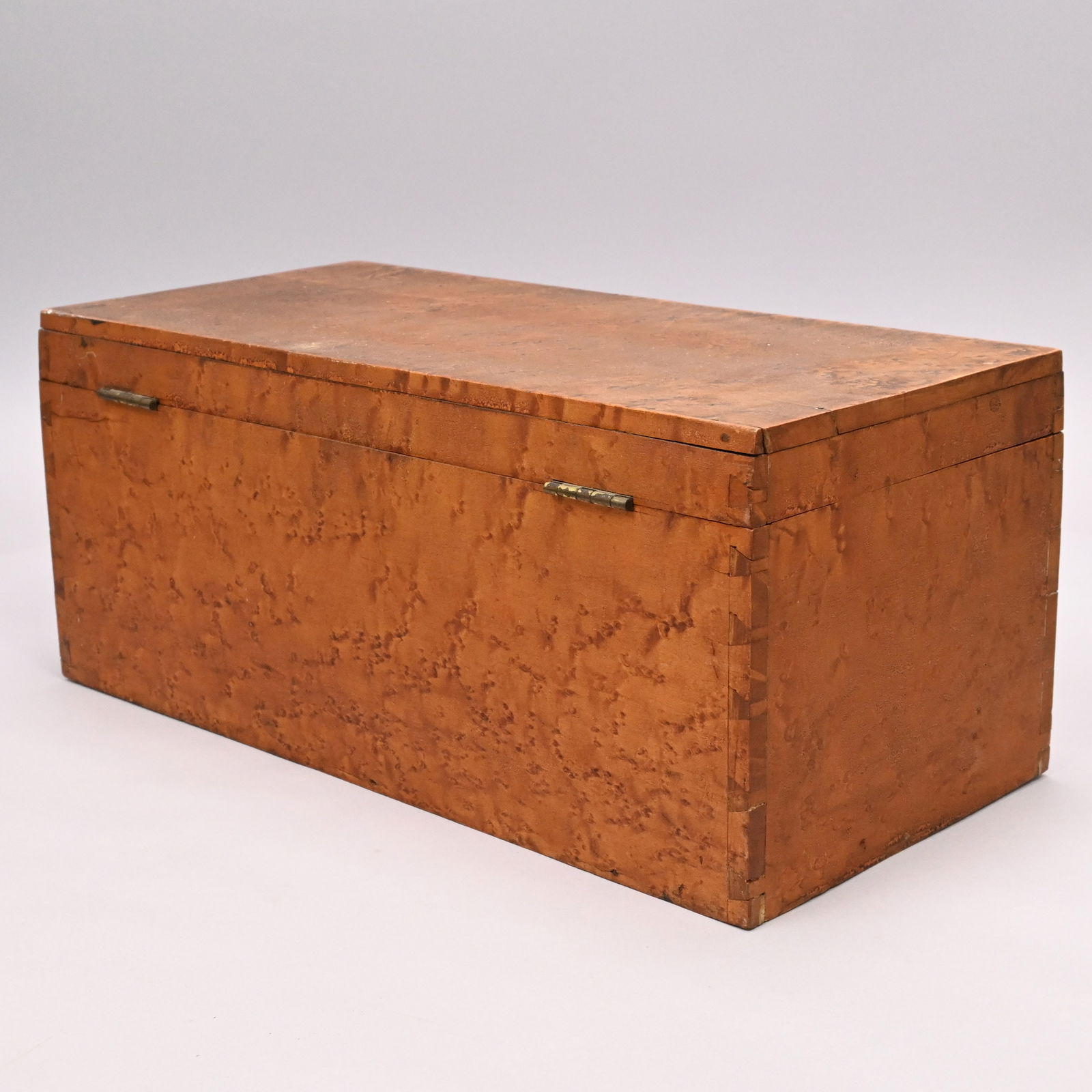 Two New England Maple Document Boxes, 19th Century - 5