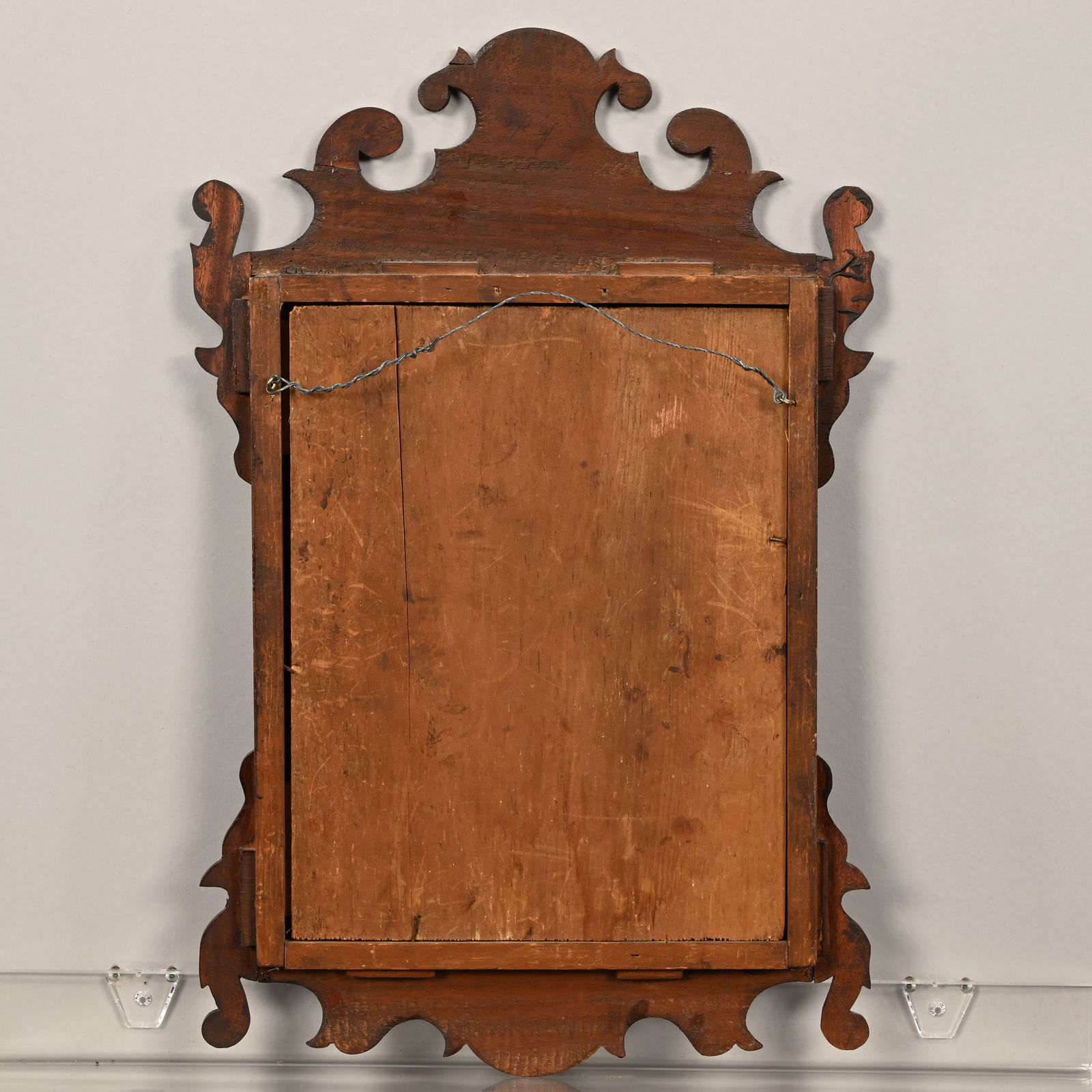 Two Chippendale Mahogany Mirrors - 3