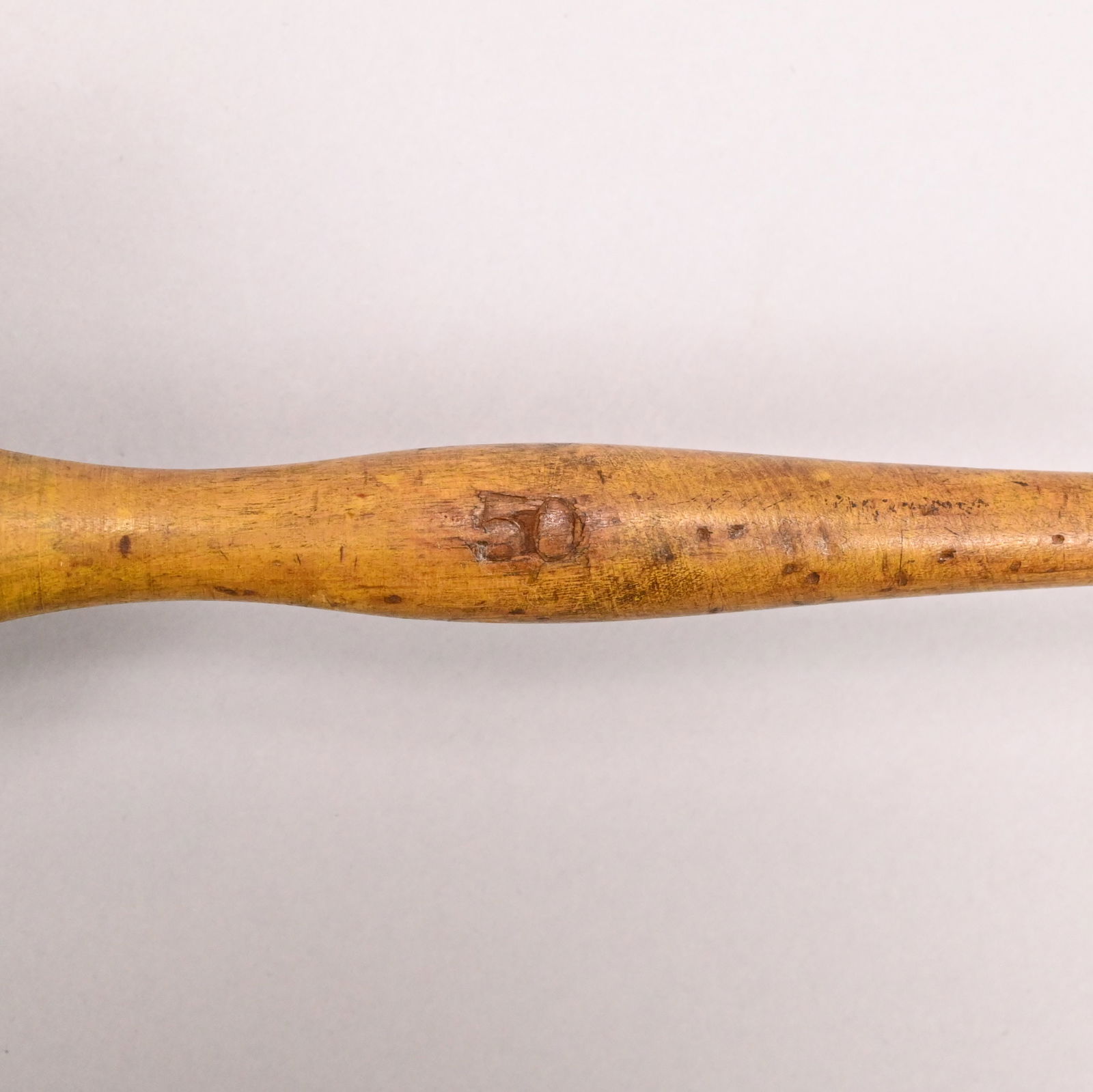 Five Turned Wood Hand Brushes - 7