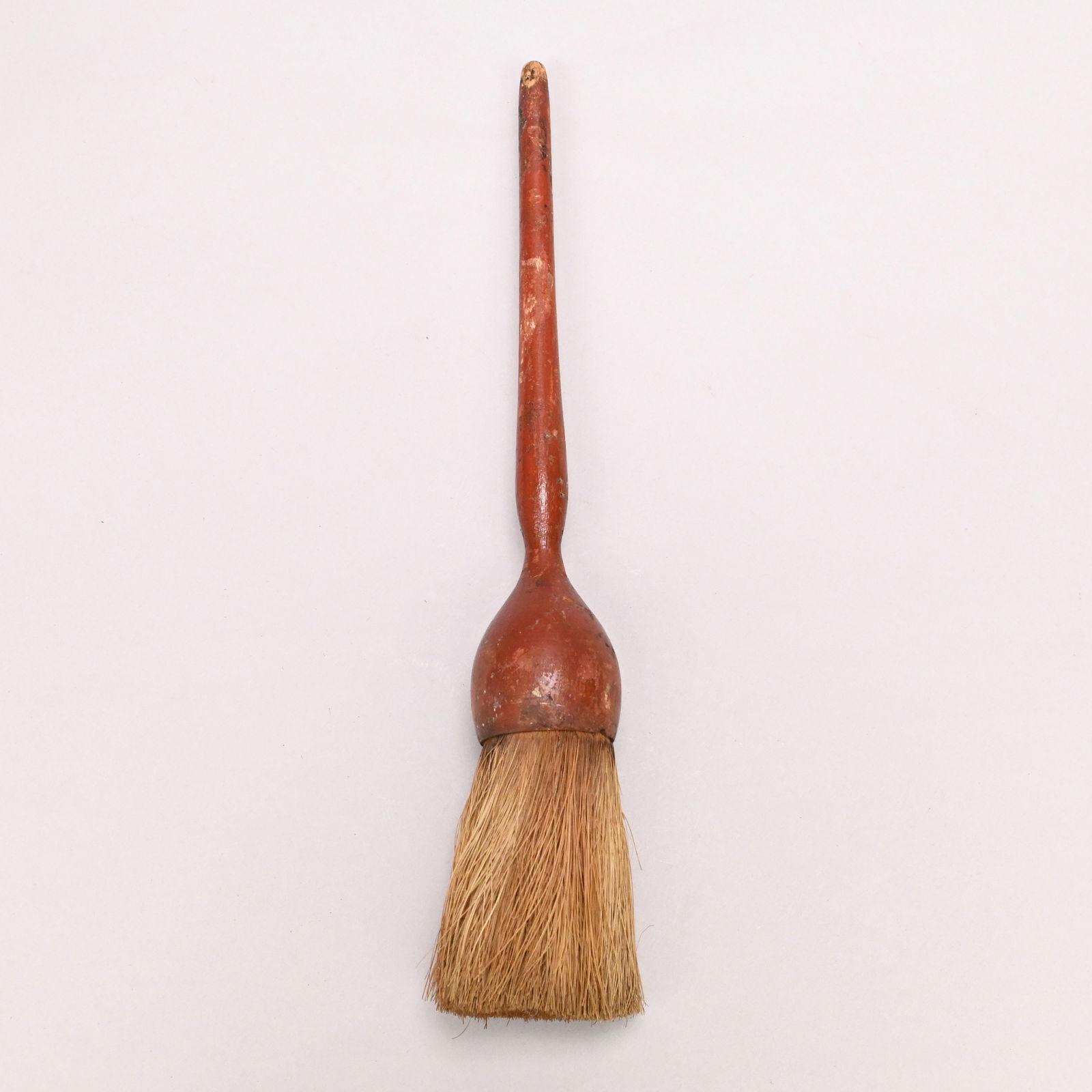 Five Turned Wood Hand Brushes - 9