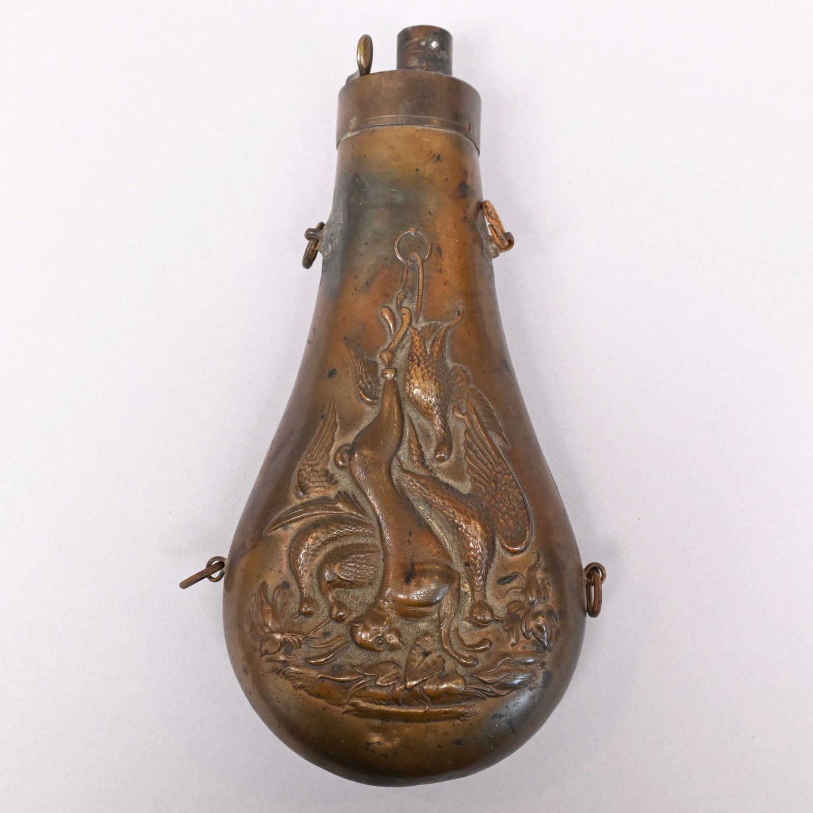 Five Powder Horns/ Flasks - 11