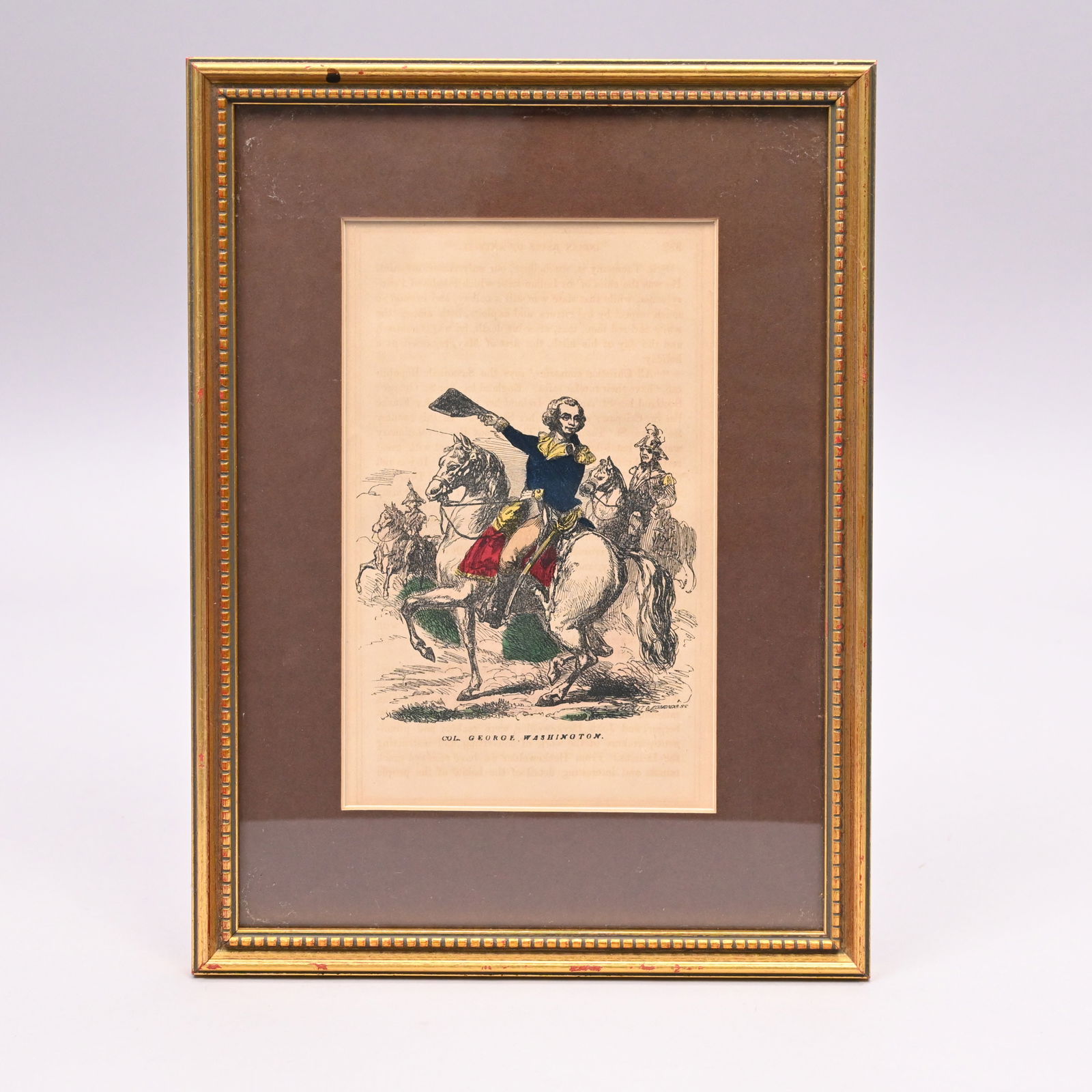 Lafayette and Washington - Four Prints - 2