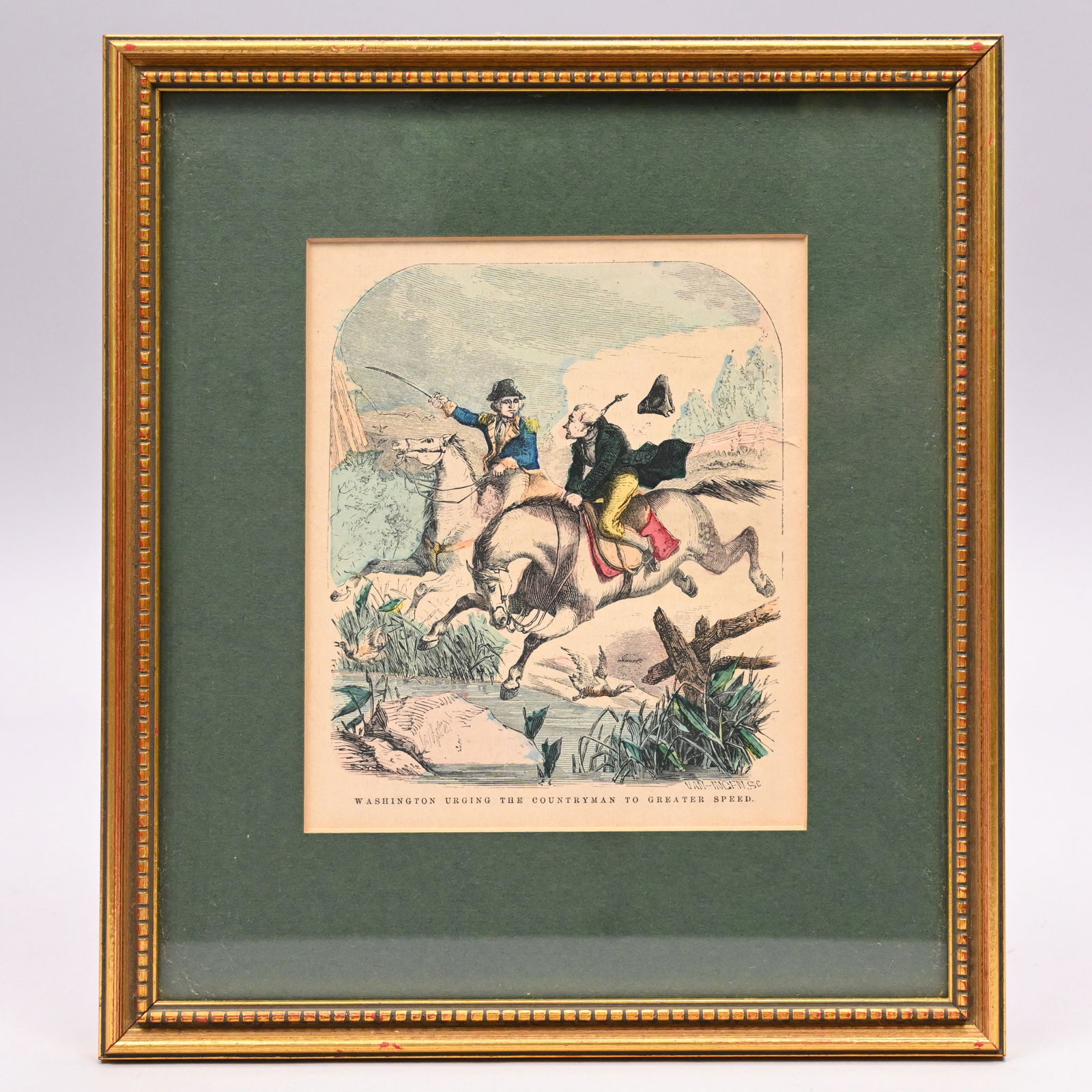 Lafayette and Washington - Four Prints - 6