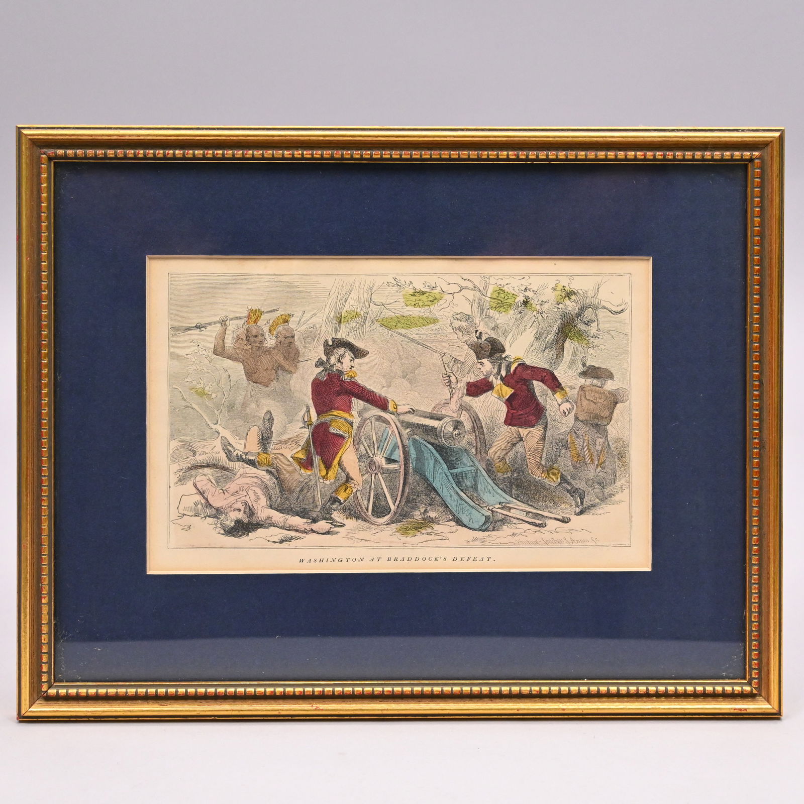 Lafayette and Washington - Four Prints - 8