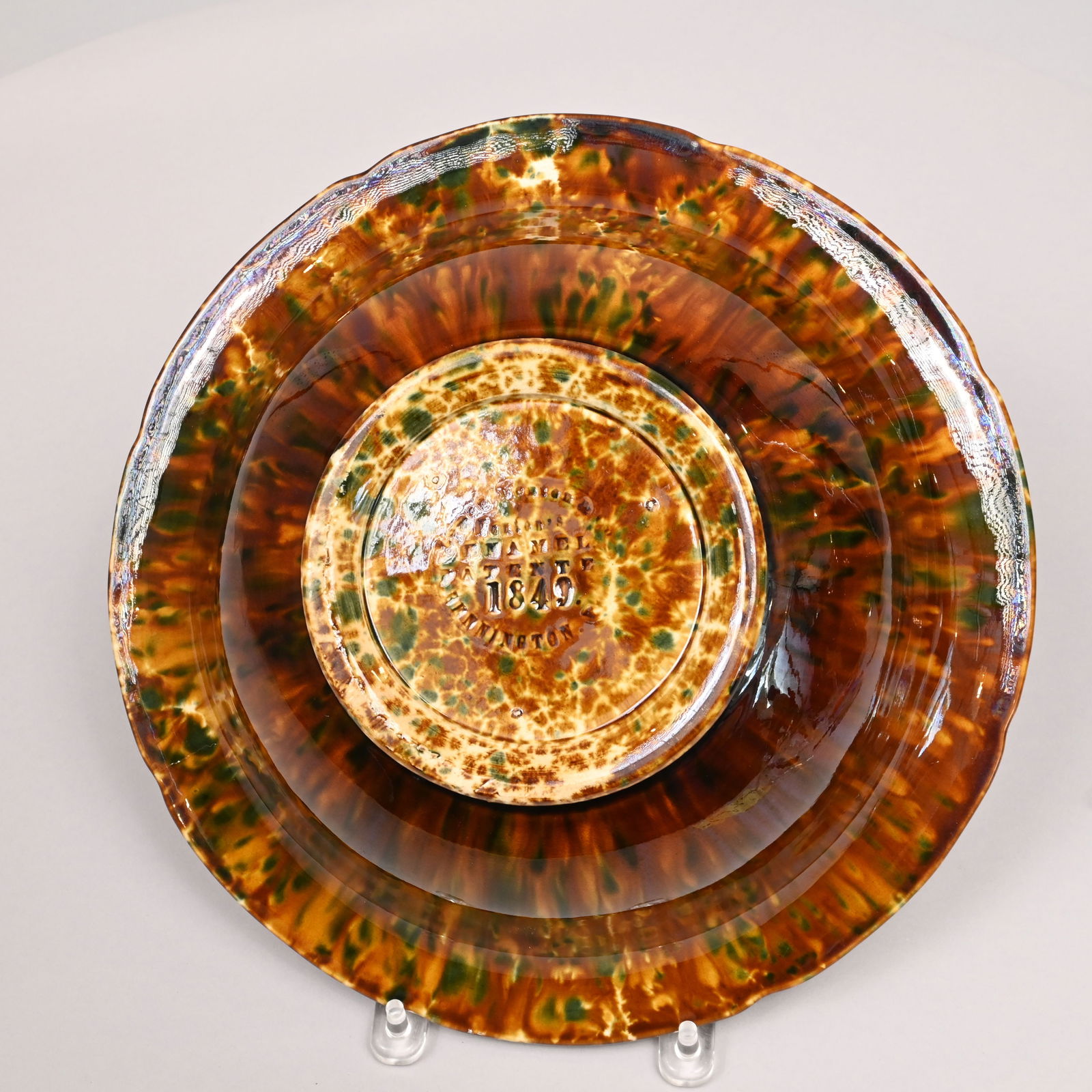 Bennington Flint Enamel Pitcher and Basin - 10