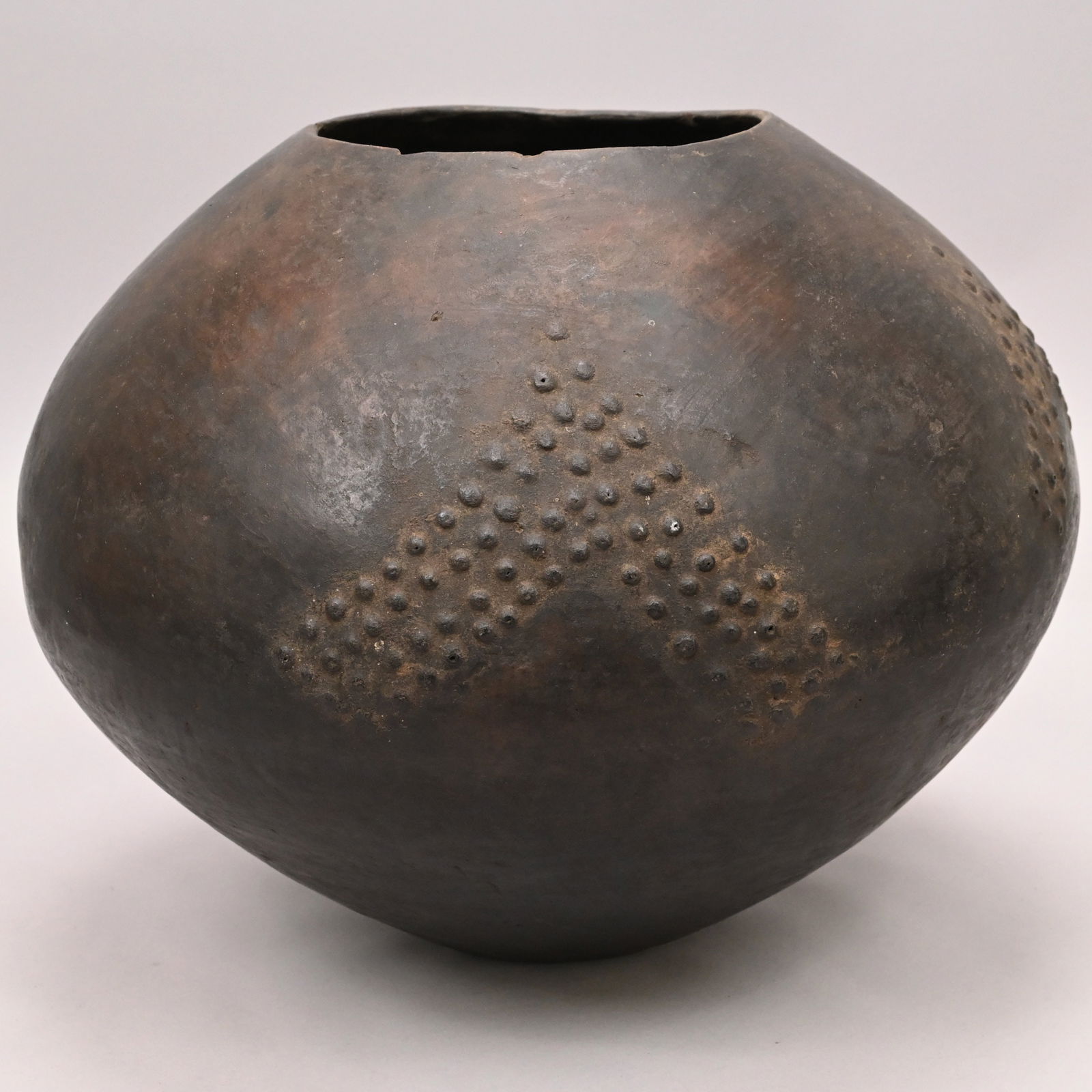 African Terracotta Zulu Ukhamba or Beer Pot (1 of 7)