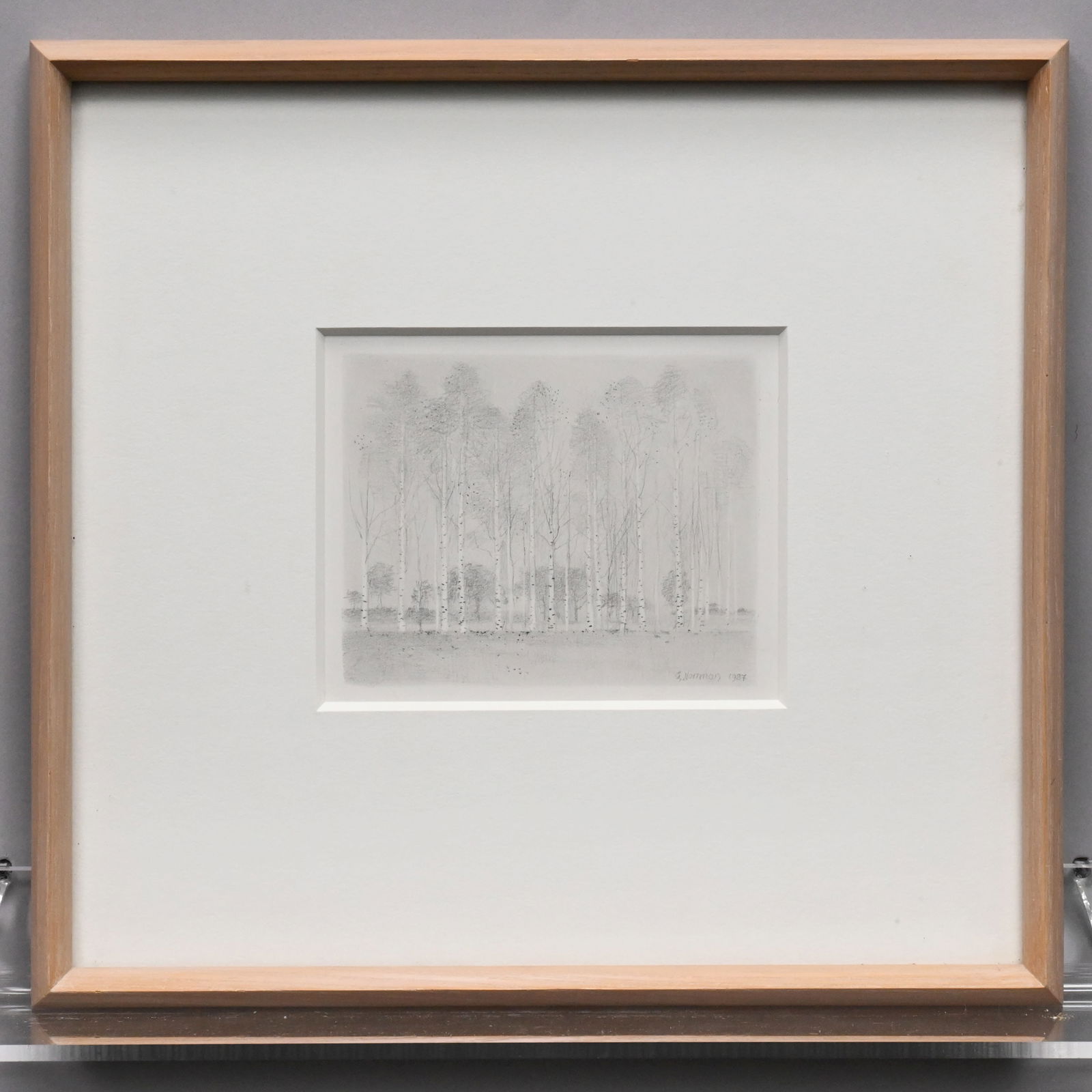 Gunnar Norrman - "Birches," 1987 (1 of 4)