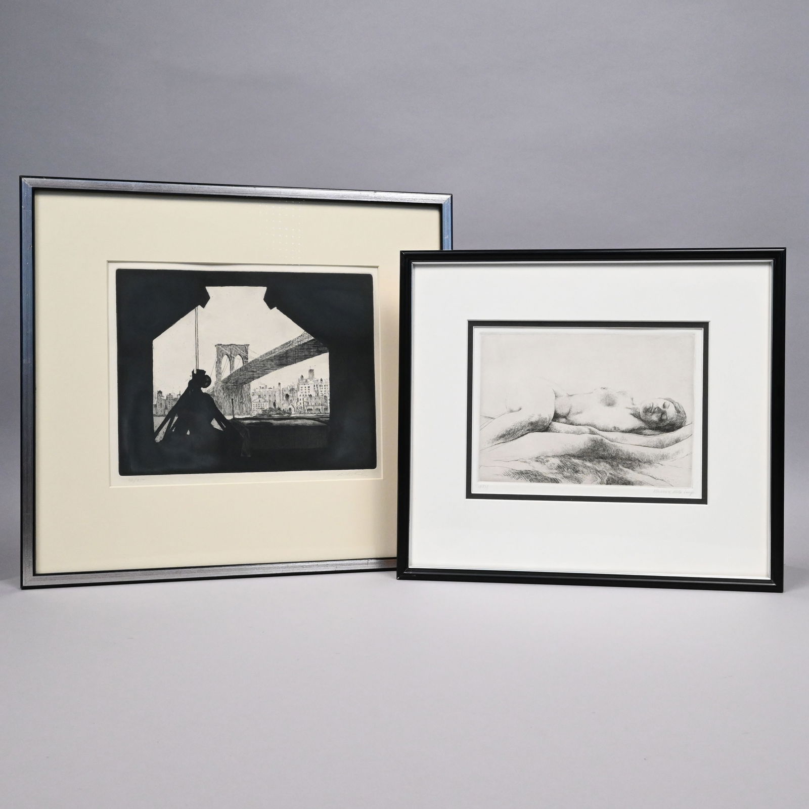 Arthur Cohen - "Shed, Brooklyn Bridge" (1 of 9)