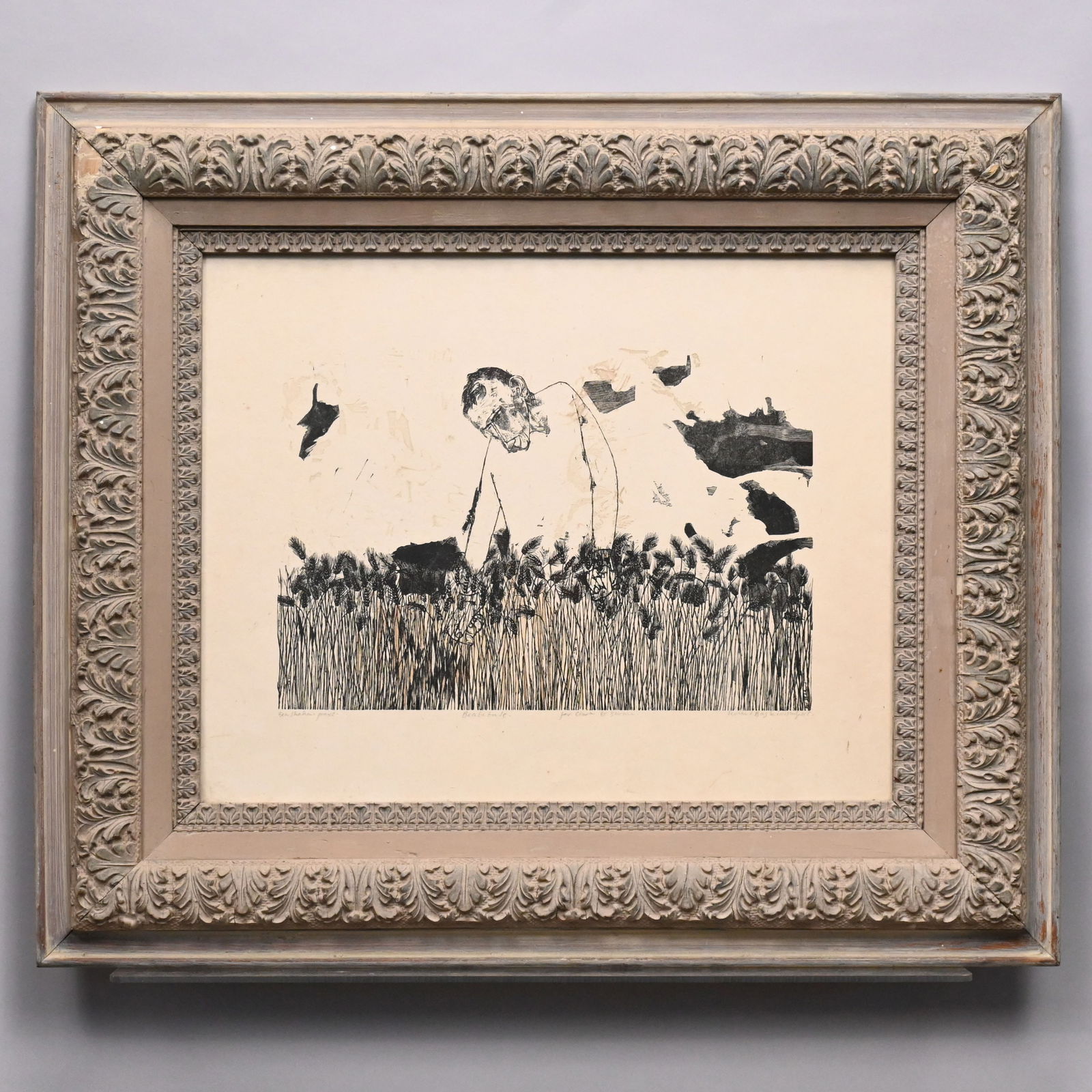 Leonard Baskin with Ben Shahn - "Beatitudes" (1 of 6)