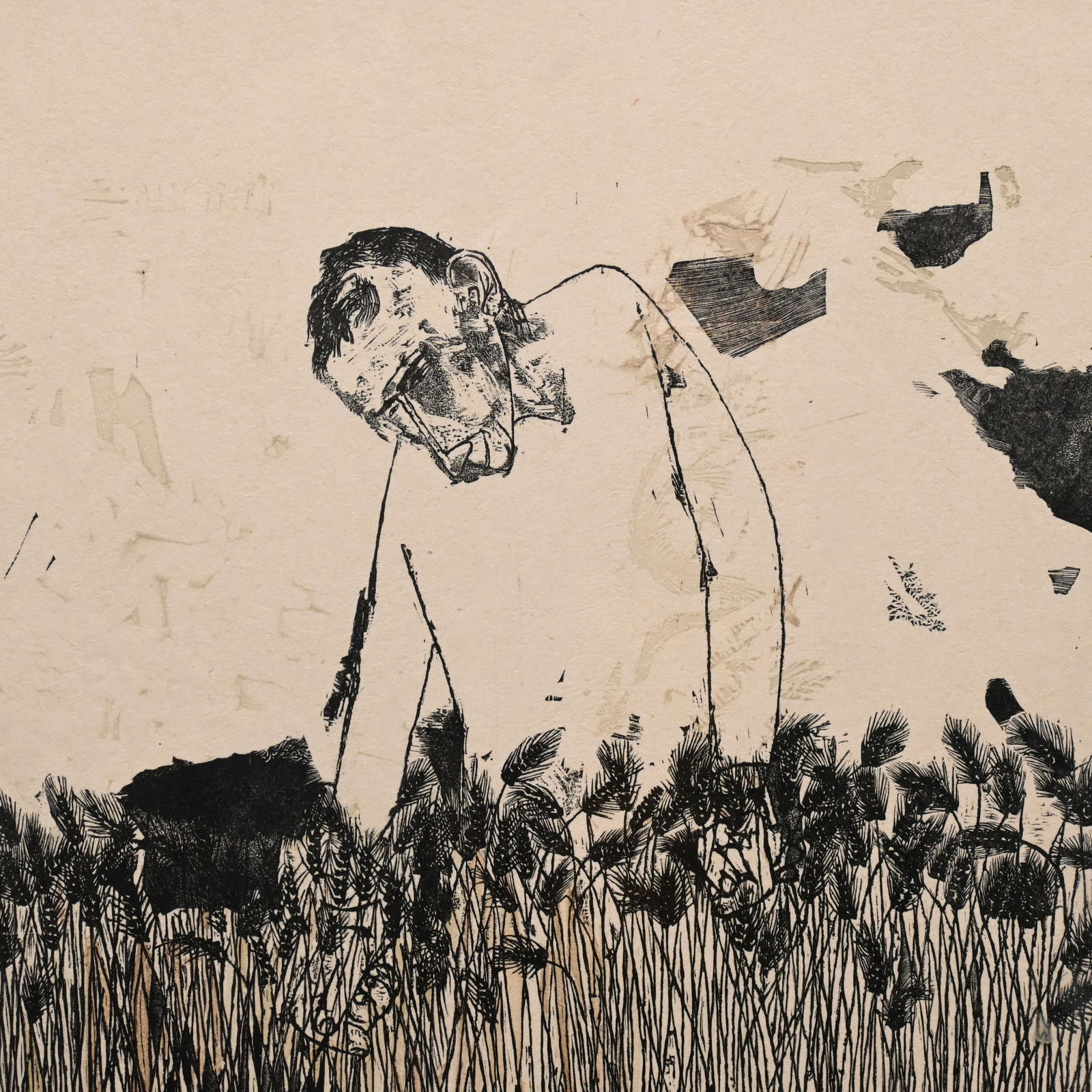 Leonard Baskin with Ben Shahn - "Beatitudes" - 2