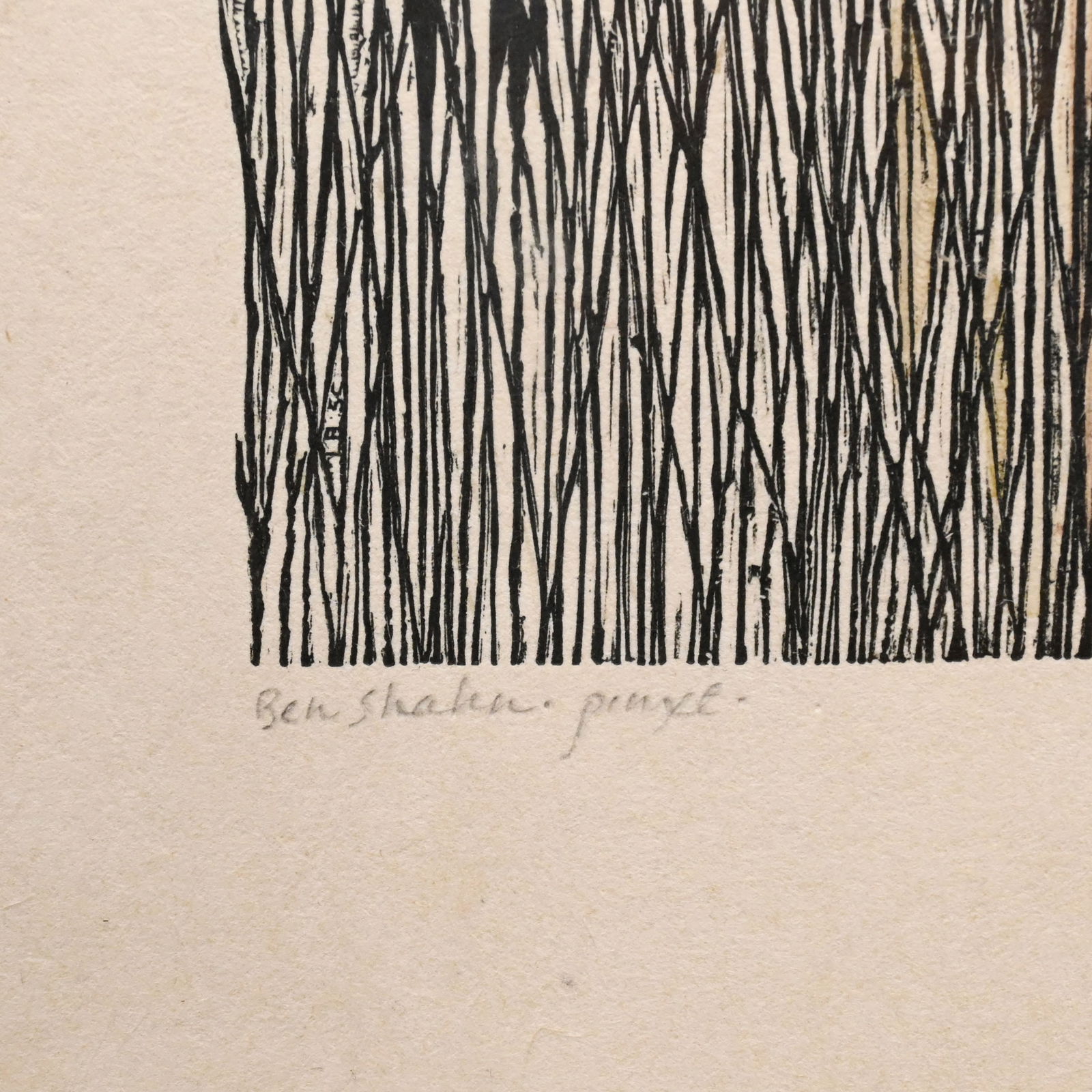 Leonard Baskin with Ben Shahn - "Beatitudes" - 3