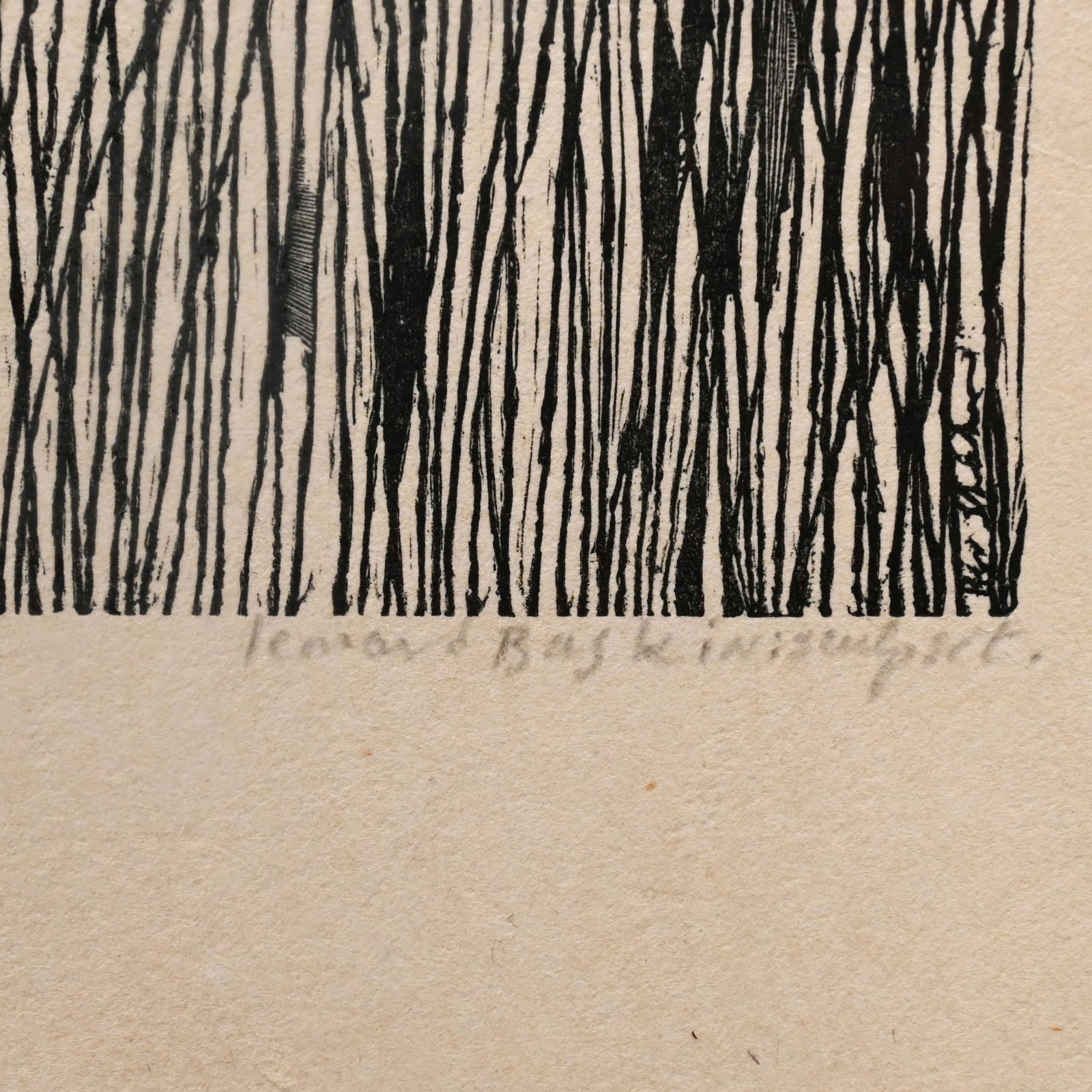 Leonard Baskin with Ben Shahn - "Beatitudes" - 5