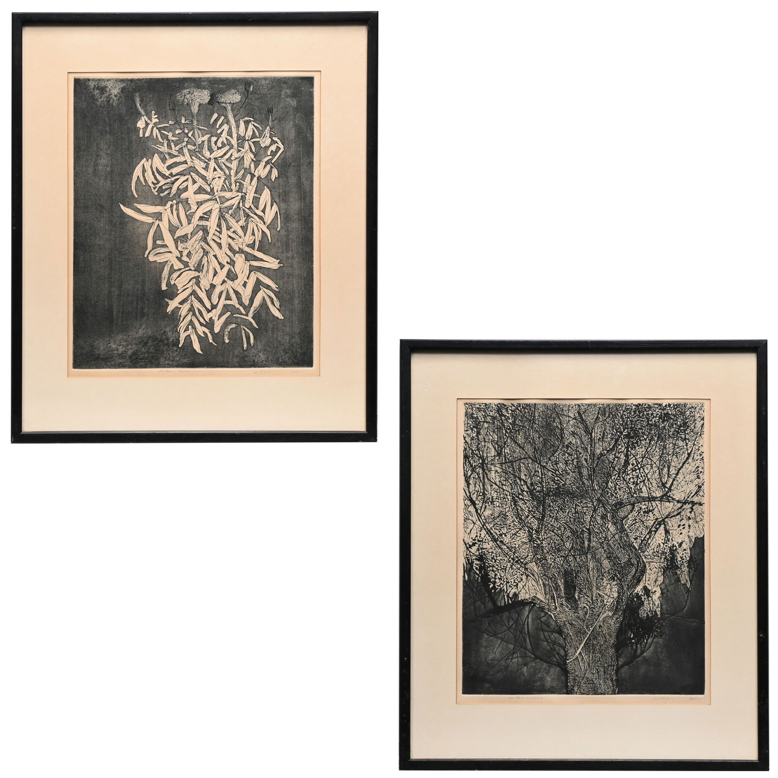 Leonard Baskin - "The Great Tree; "Marigold" (1 of 9)