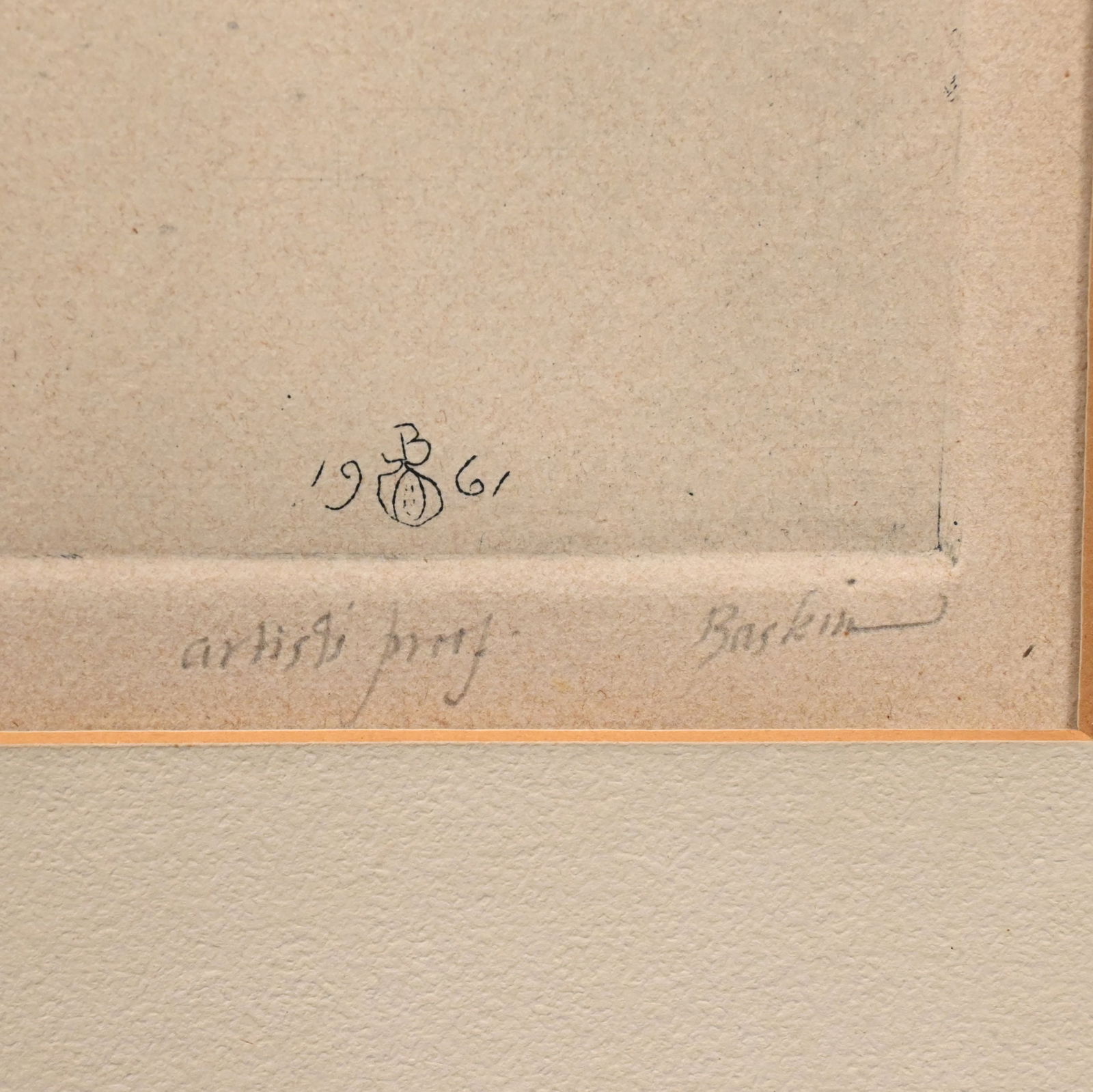 Leonard Baskin - "Thorn Apple Tree;" "Donatello" - 4