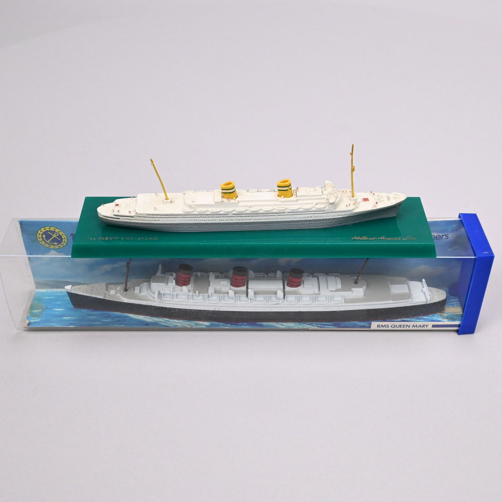 Twenty-Six Cold Painted Diecast Ship Models - 15