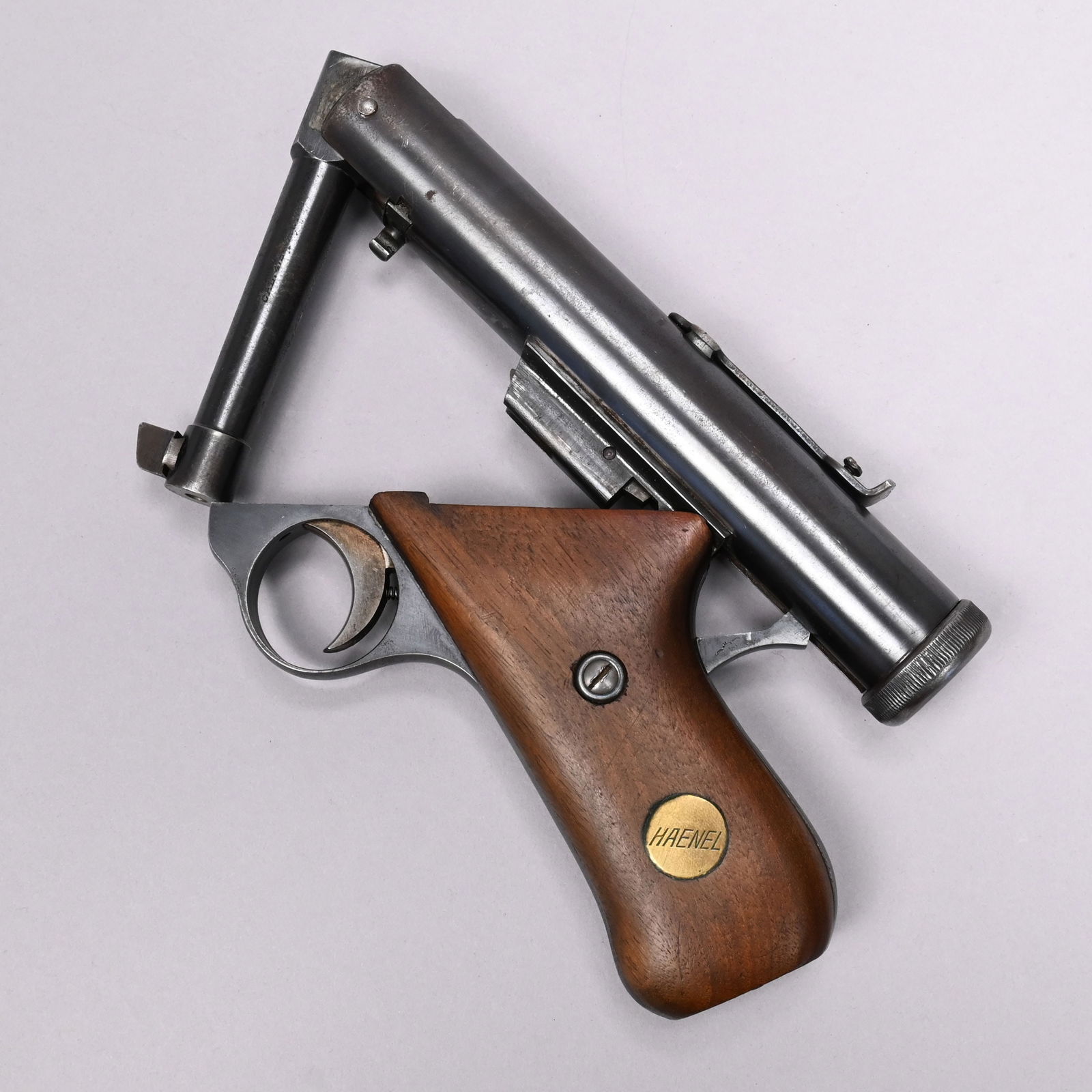 Pre-War German Haenel Mod. 28 Air Pistol - 10