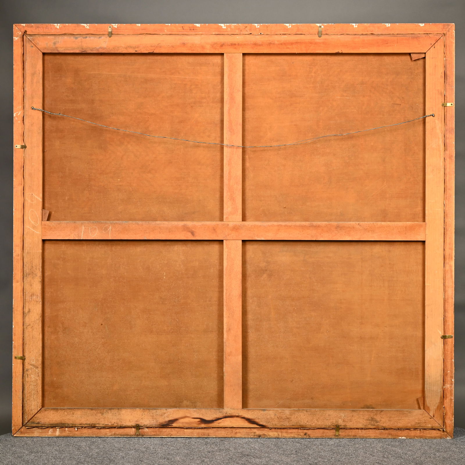 Screen Painted w/Classical Architectural Elements - 3