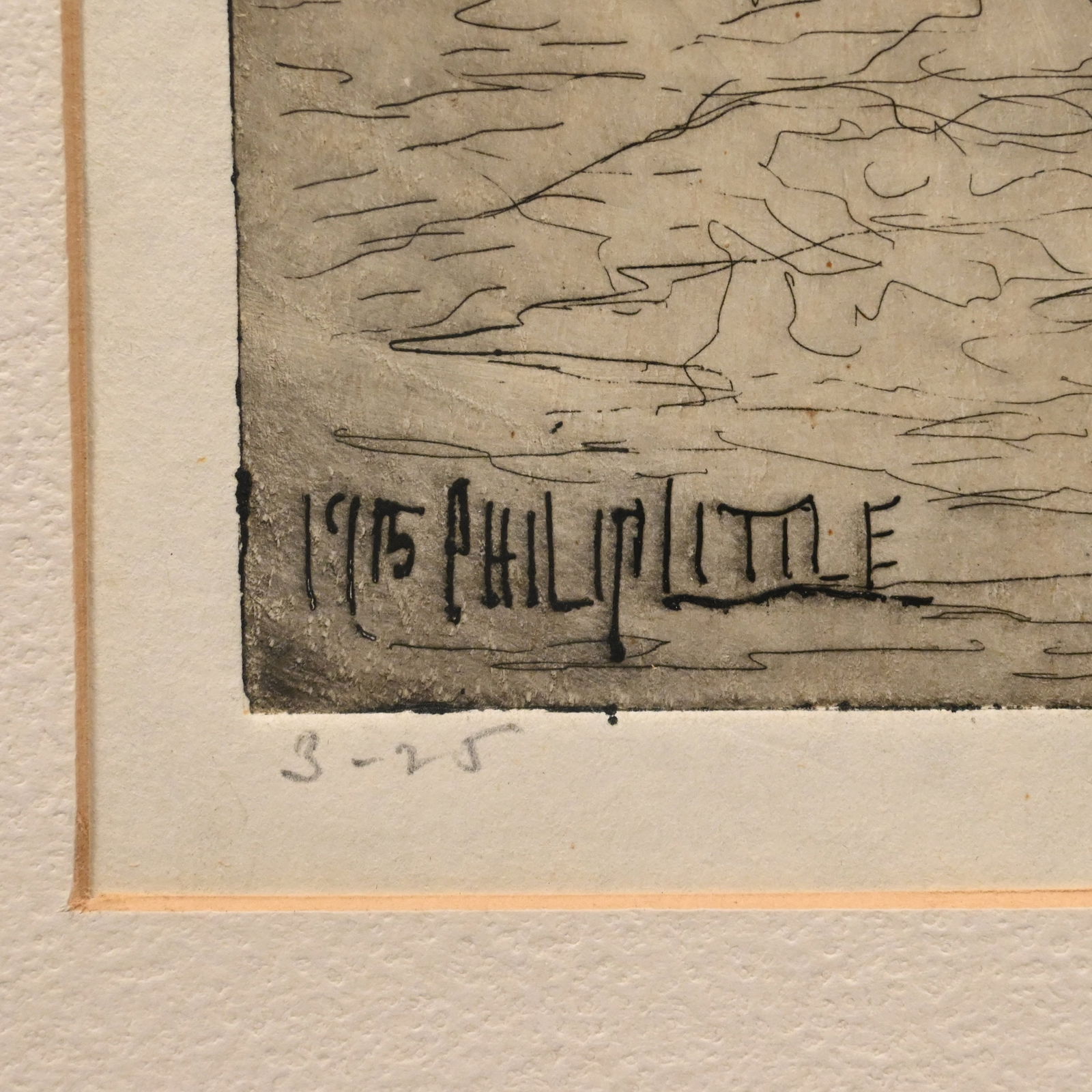 Philip Little - Three Drypoint Etchings - 13