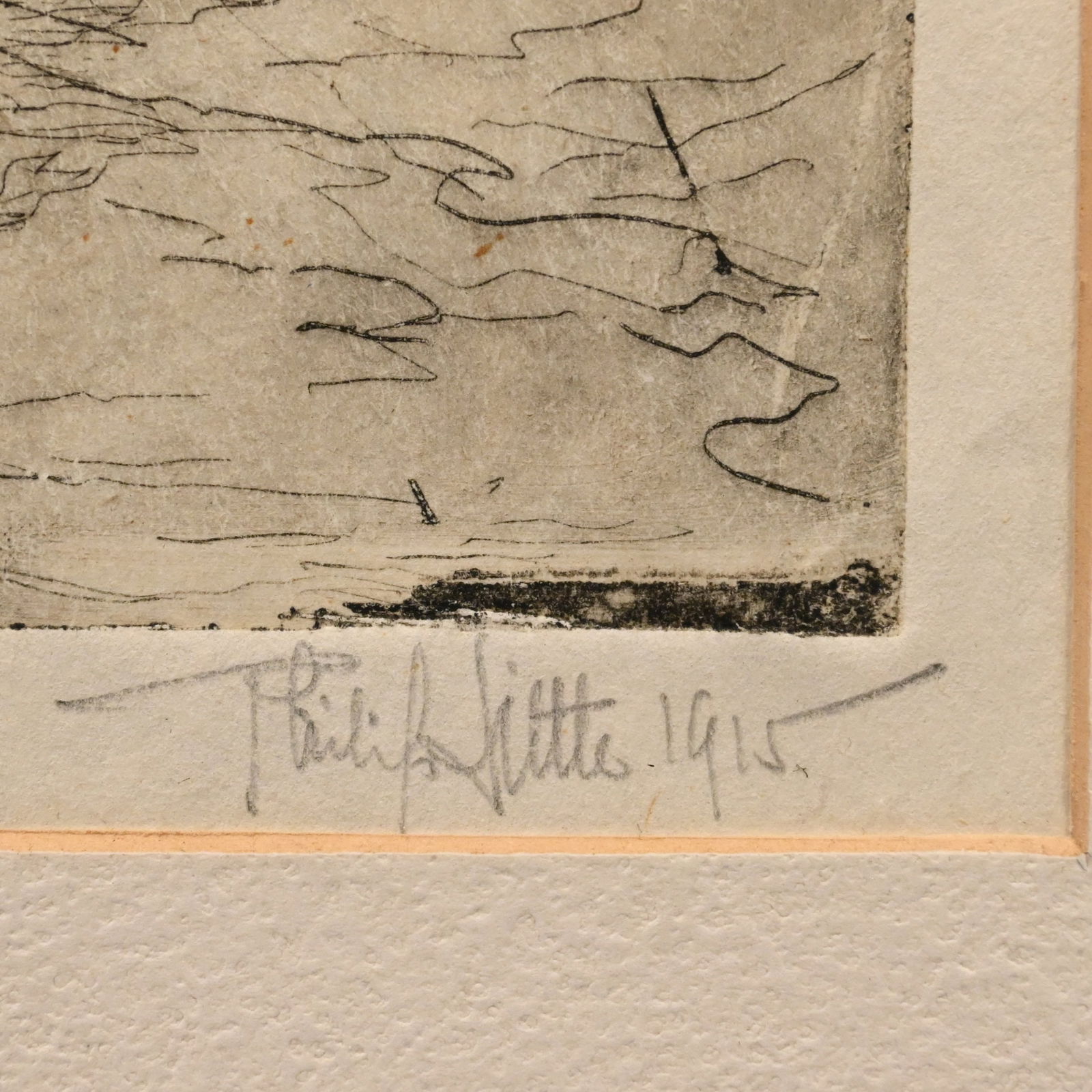 Philip Little - Three Drypoint Etchings - 14