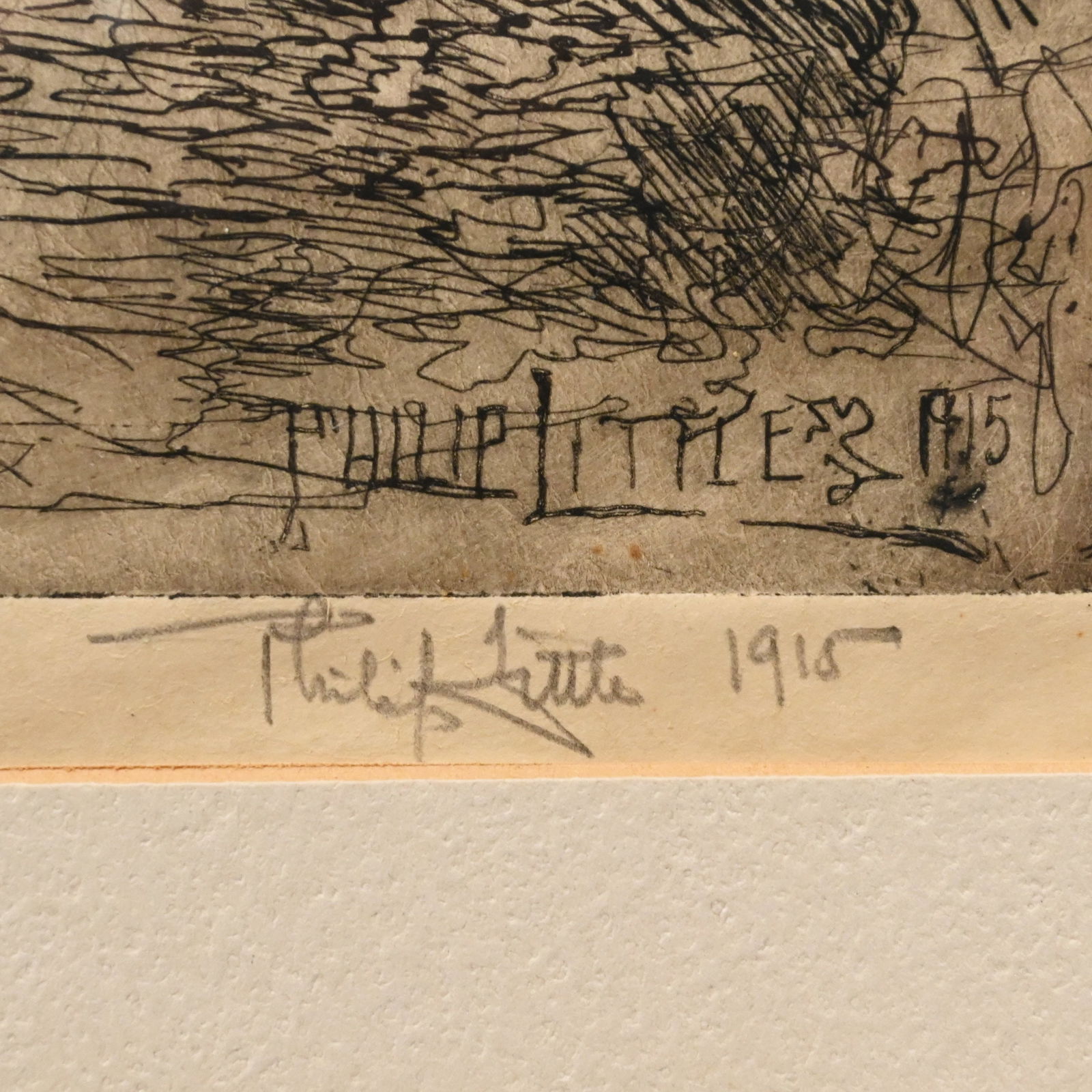 Philip Little - Three Drypoint Etchings - 9