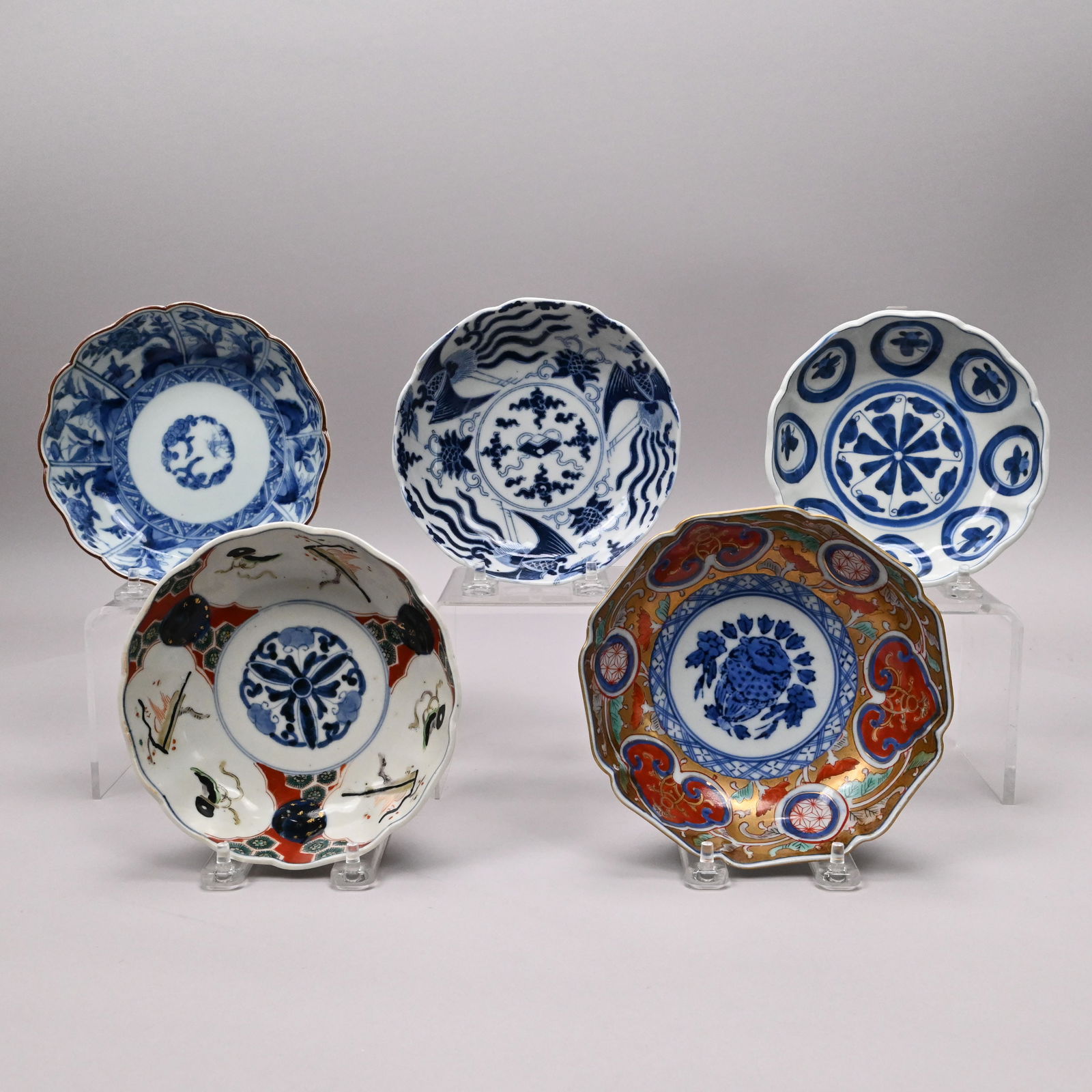 Five Japanese Porcelain Bowls (1 of 16)
