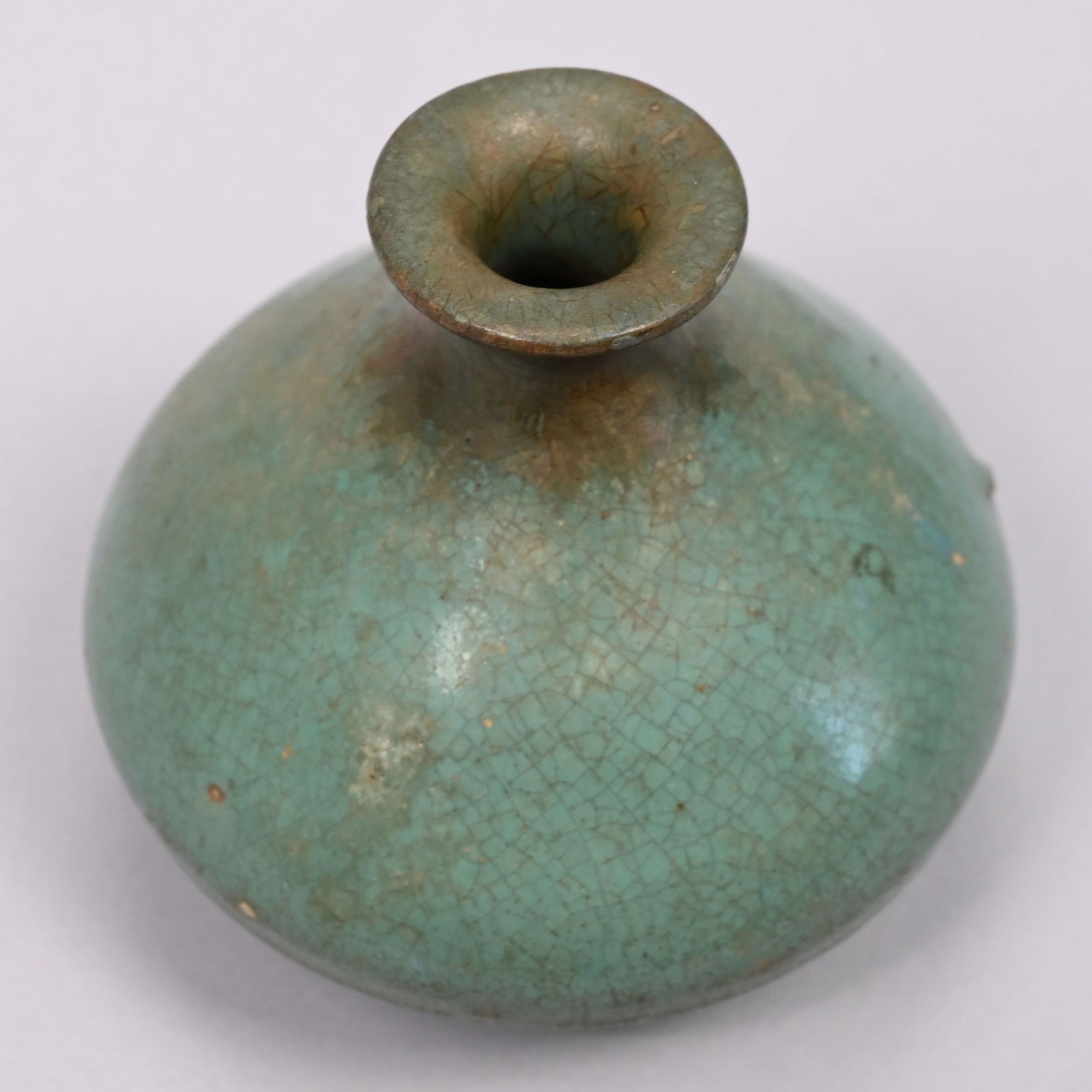 Five Chinese Glazed Stoneware & Earthenware Vases - 15