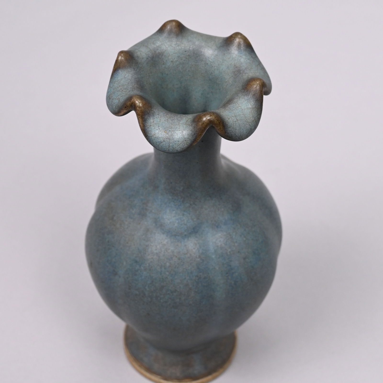 Five Chinese Glazed Stoneware & Earthenware Vases - 3