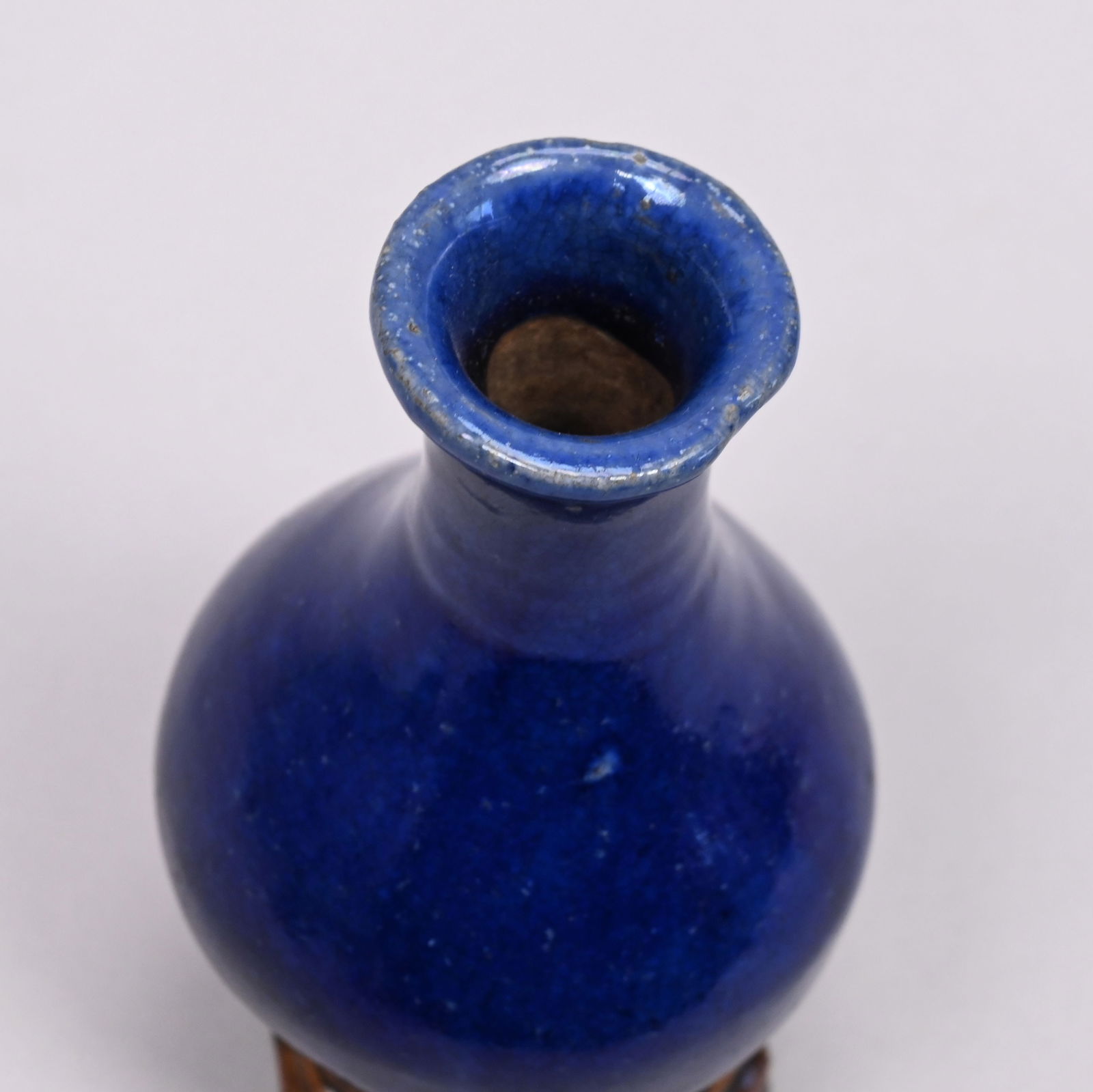 Five Chinese Glazed Stoneware & Earthenware Vases - 9