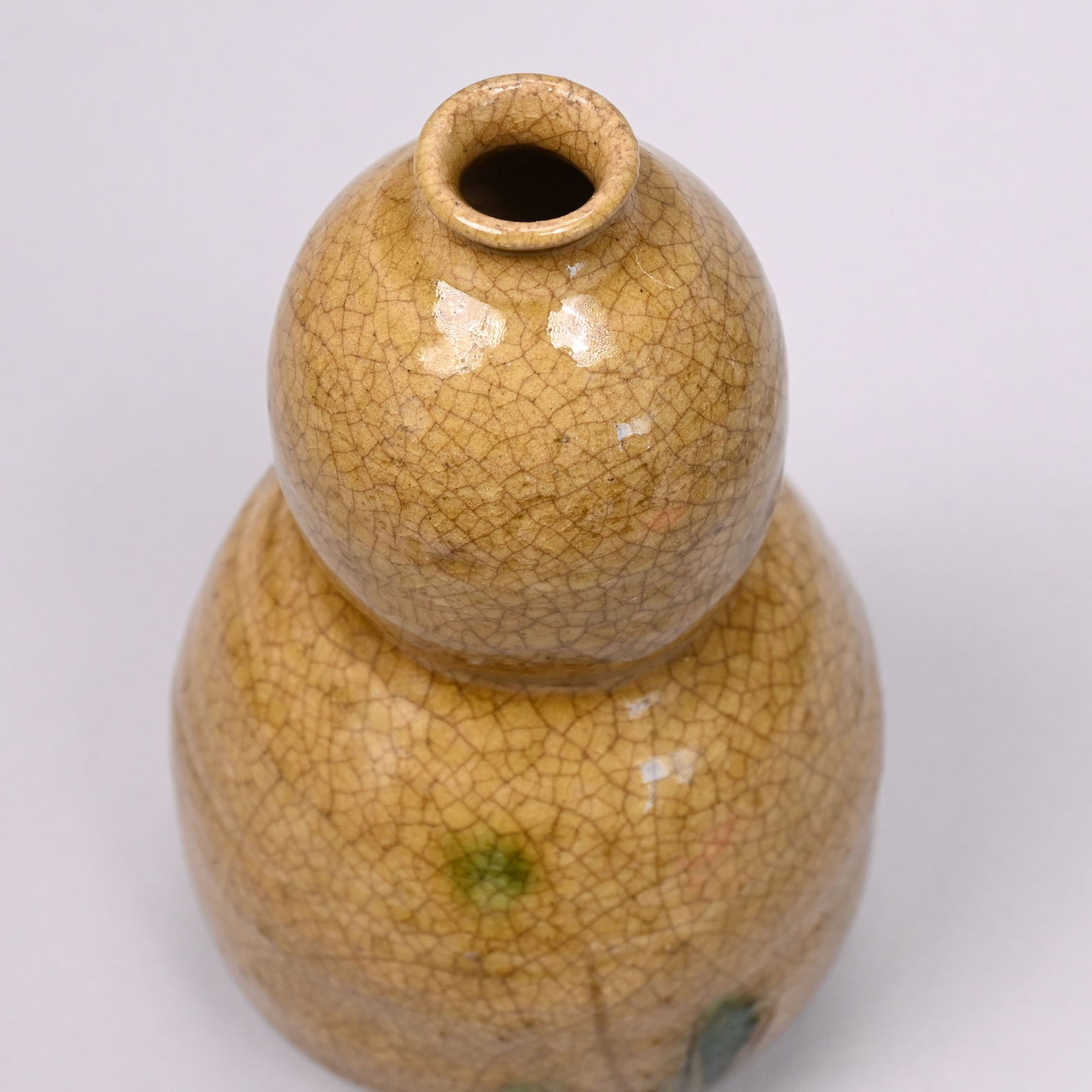 Five Chinese Glazed Earthenware Vases and a Censer - 3