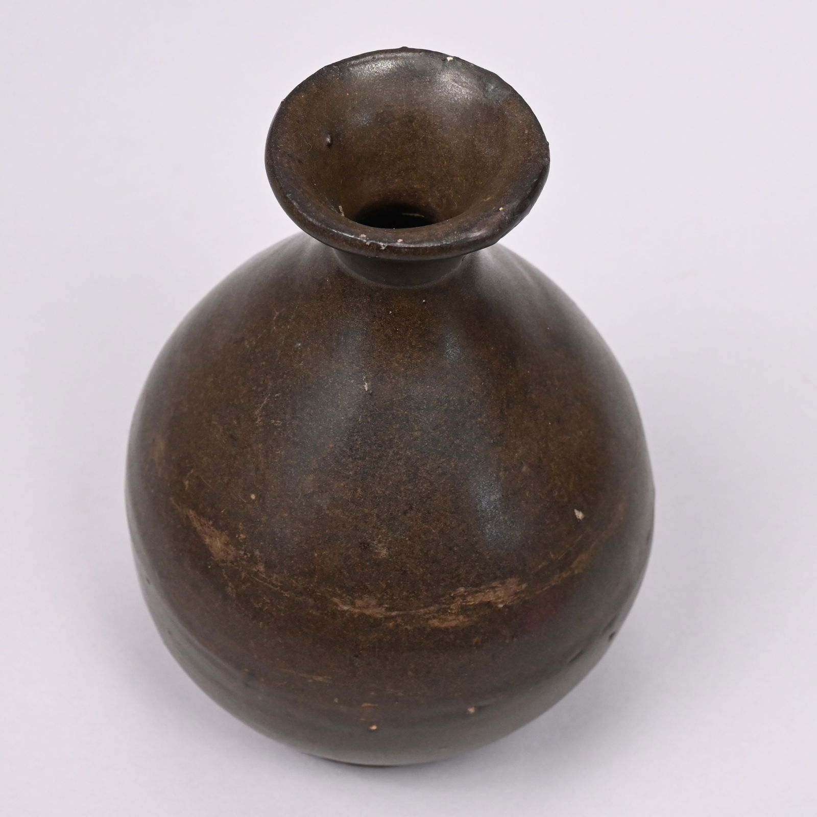 Five Chinese Glazed Earthenware Vases and a Censer - 6