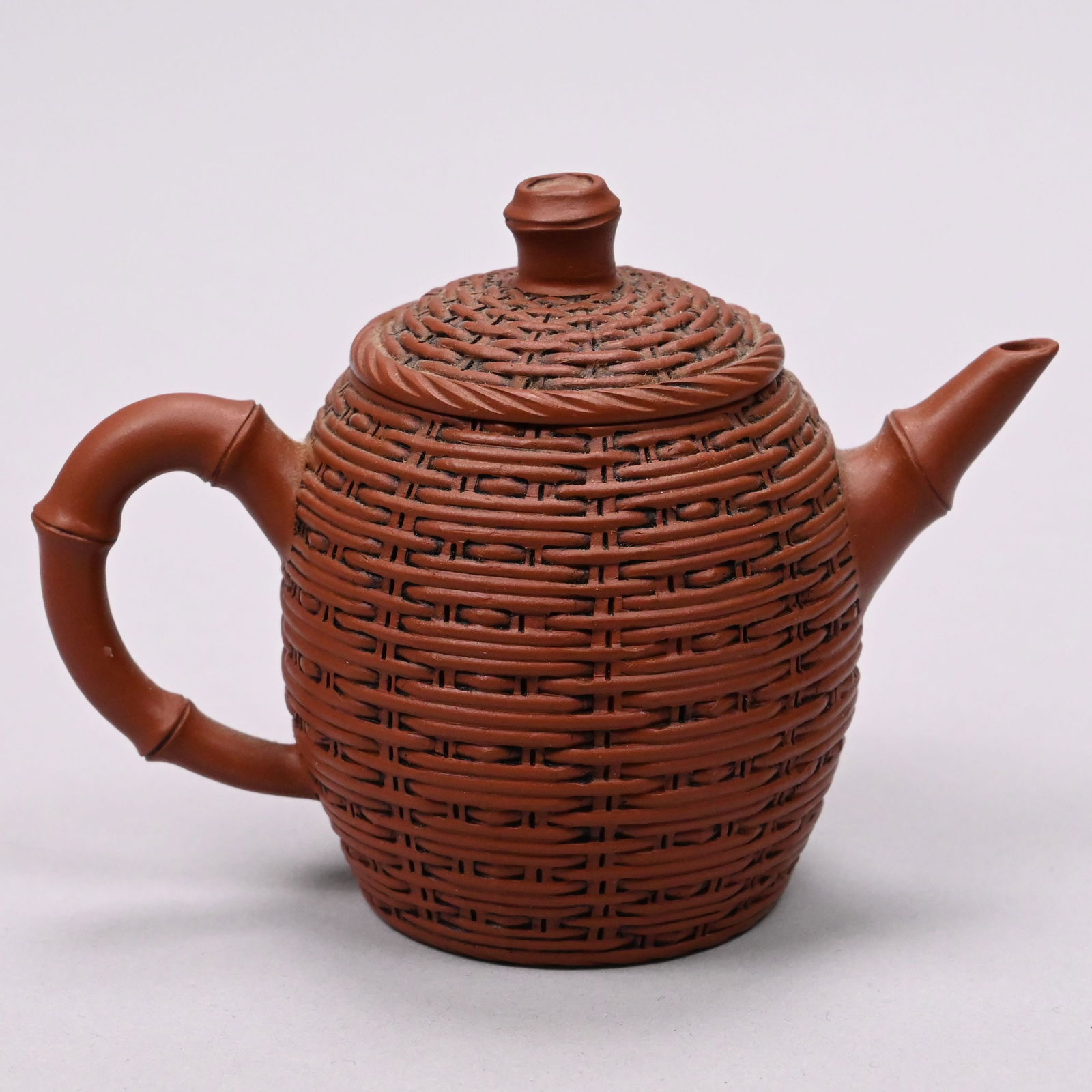 Five Chinese Yixing Teapots, Various Makers - 12