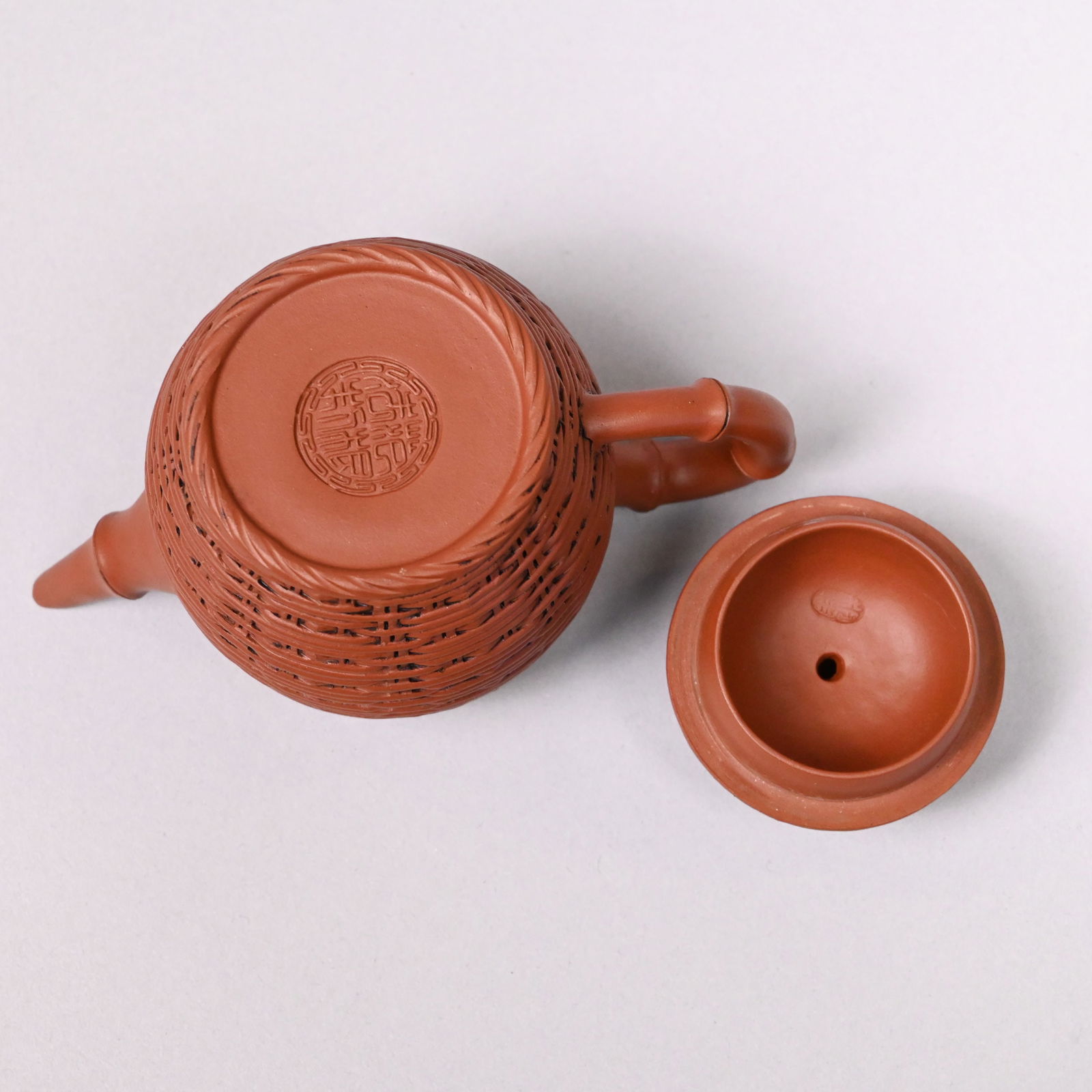Five Chinese Yixing Teapots, Various Makers - 14